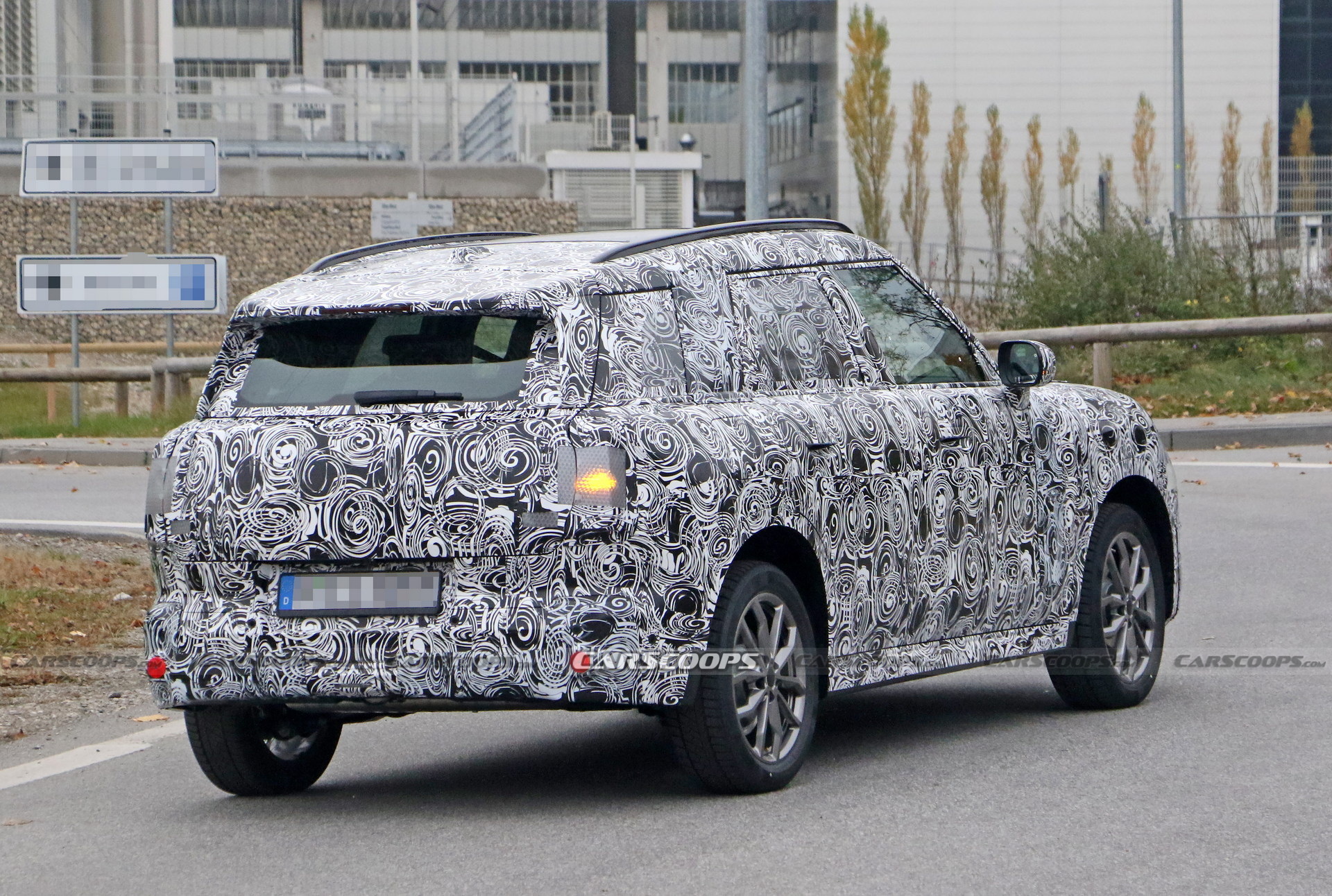 2024 MINI Countryman Makes Spy Debut Revealing Bigger Footprint