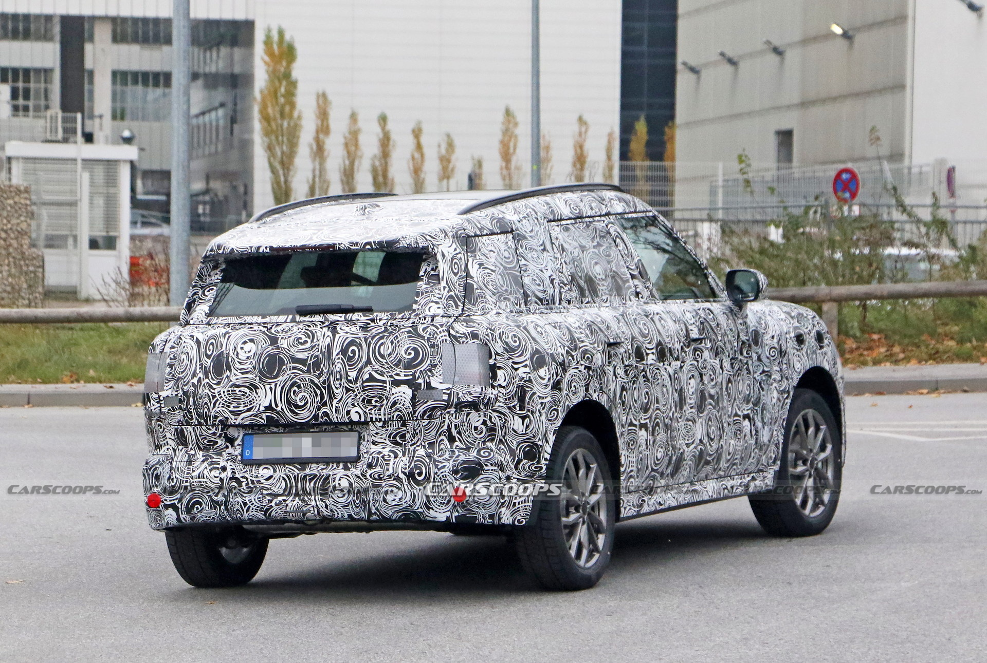 2024 MINI Countryman Makes Spy Debut Revealing Bigger Footprint