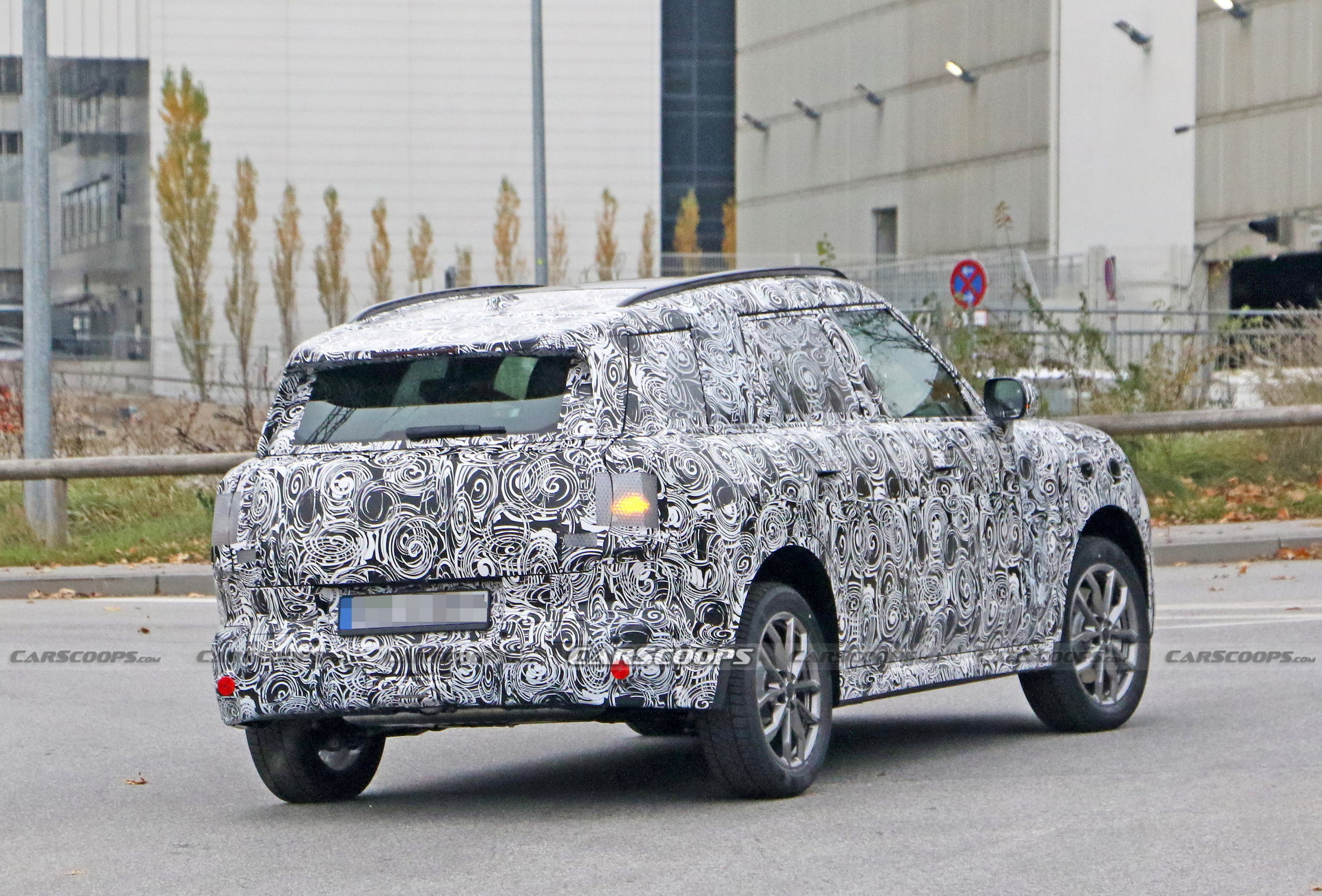 2024 MINI Countryman Makes Spy Debut Revealing Bigger Footprint