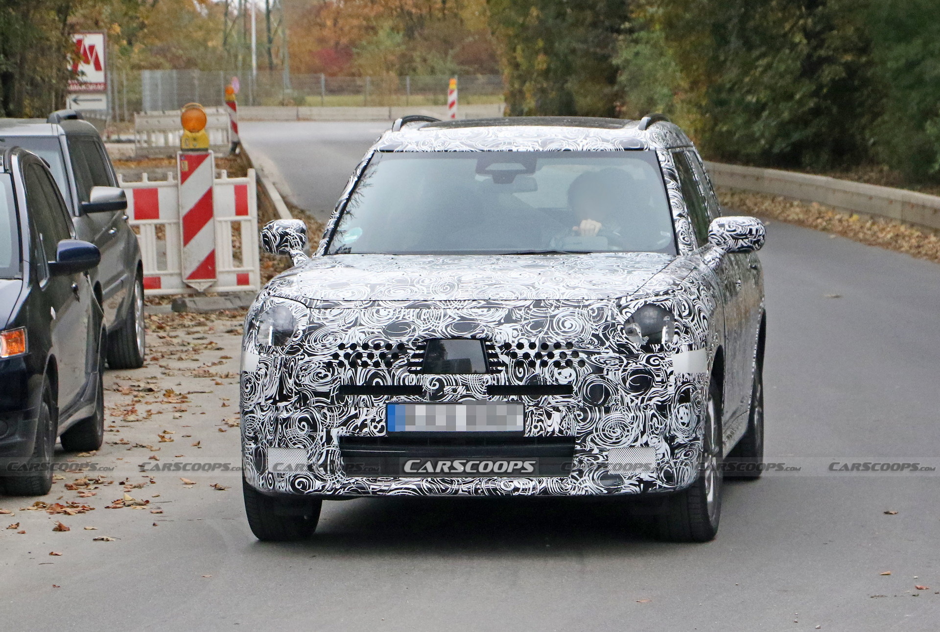 2024 MINI Countryman Makes Spy Debut Revealing Bigger Footprint