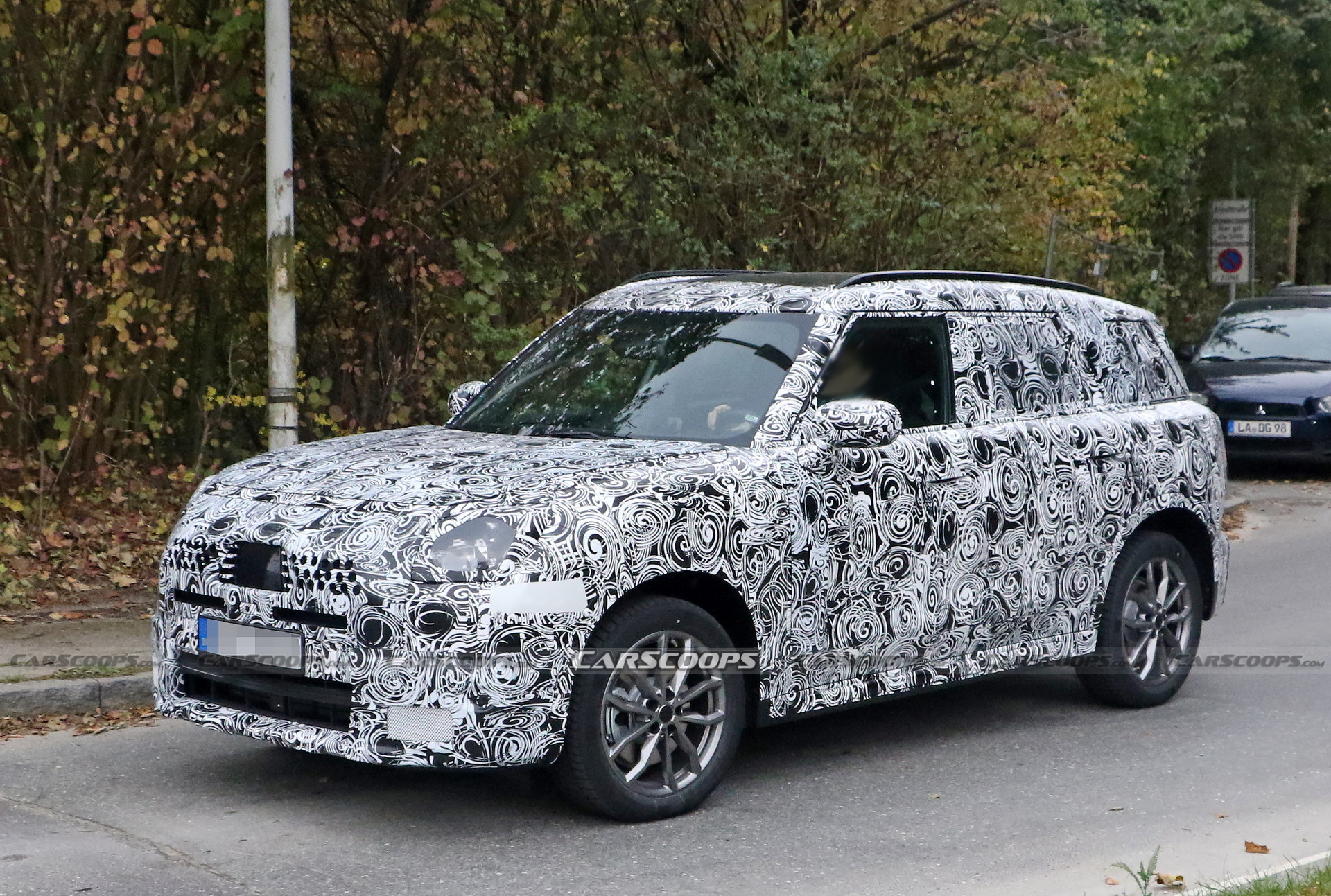 2024 MINI Countryman Makes Spy Debut Revealing Bigger Footprint