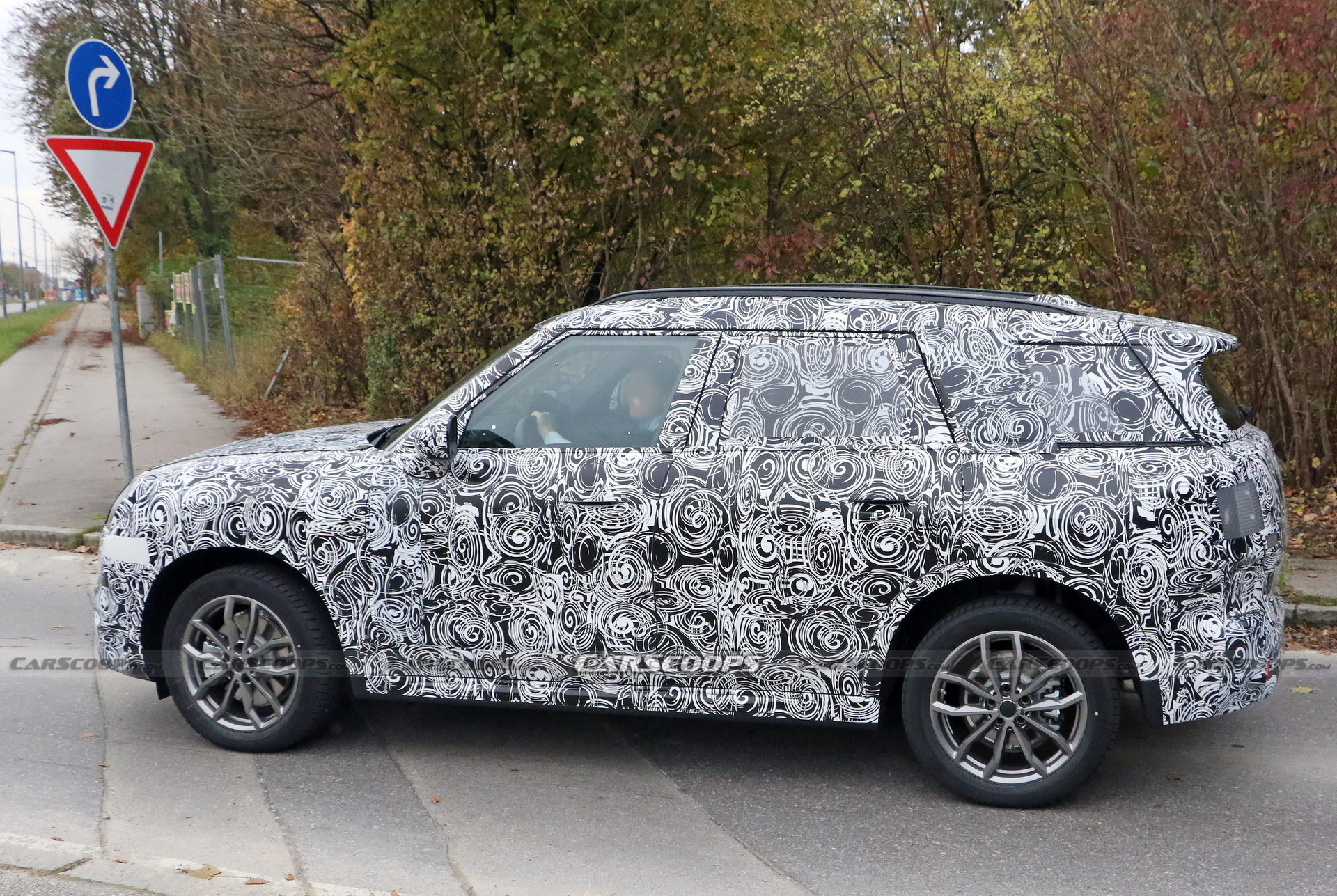 2024 MINI Countryman Makes Spy Debut Revealing Bigger Footprint