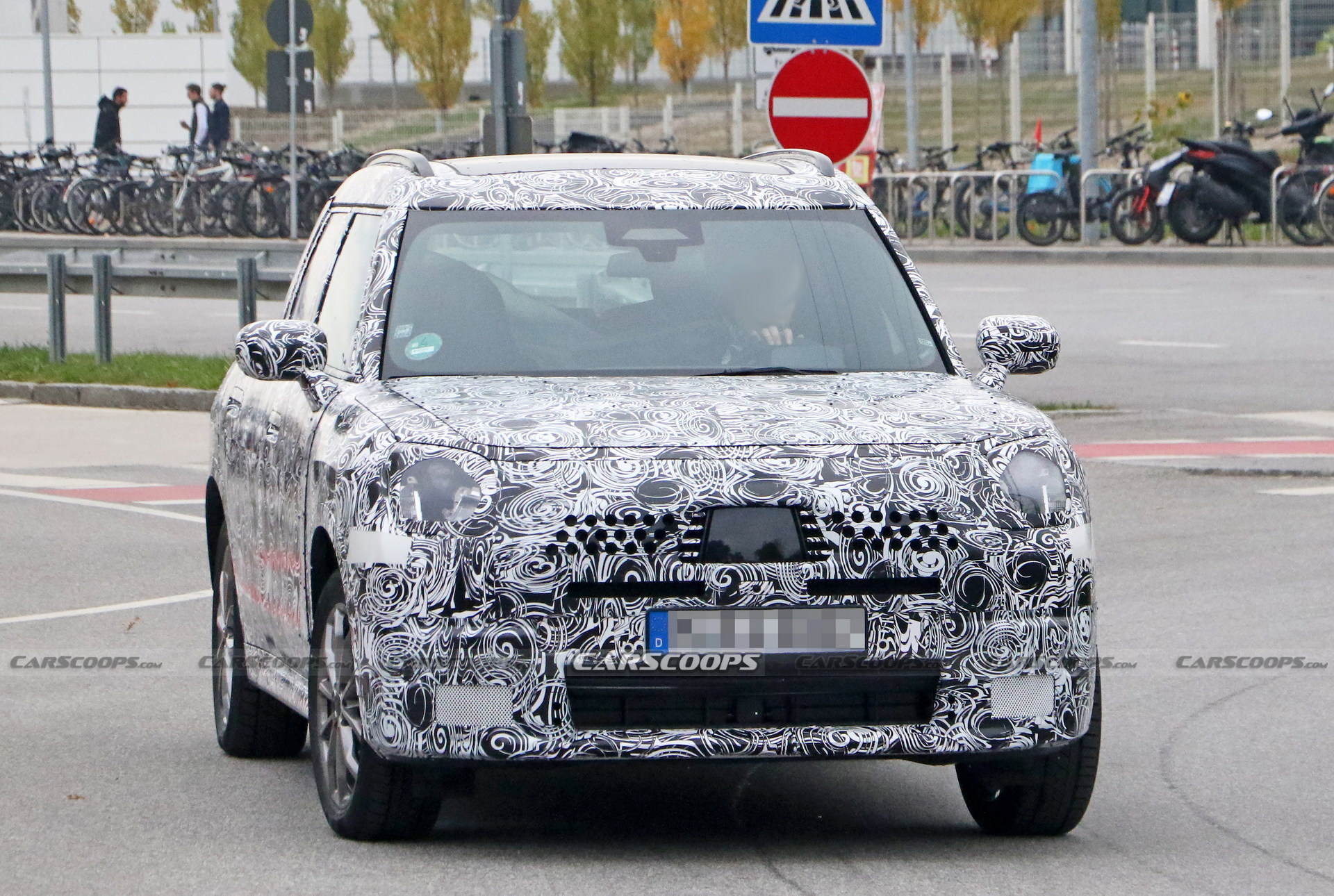 2024 MINI Countryman Makes Spy Debut Revealing Bigger Footprint