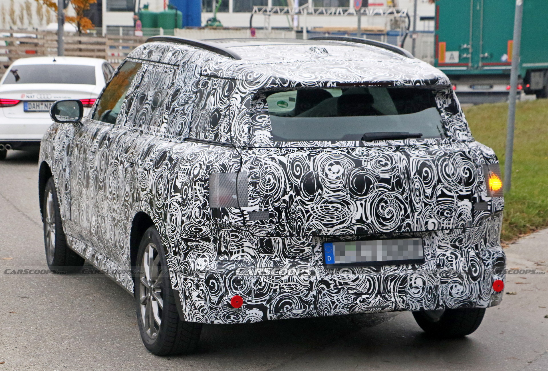 2024 MINI Countryman Makes Spy Debut Revealing Bigger Footprint