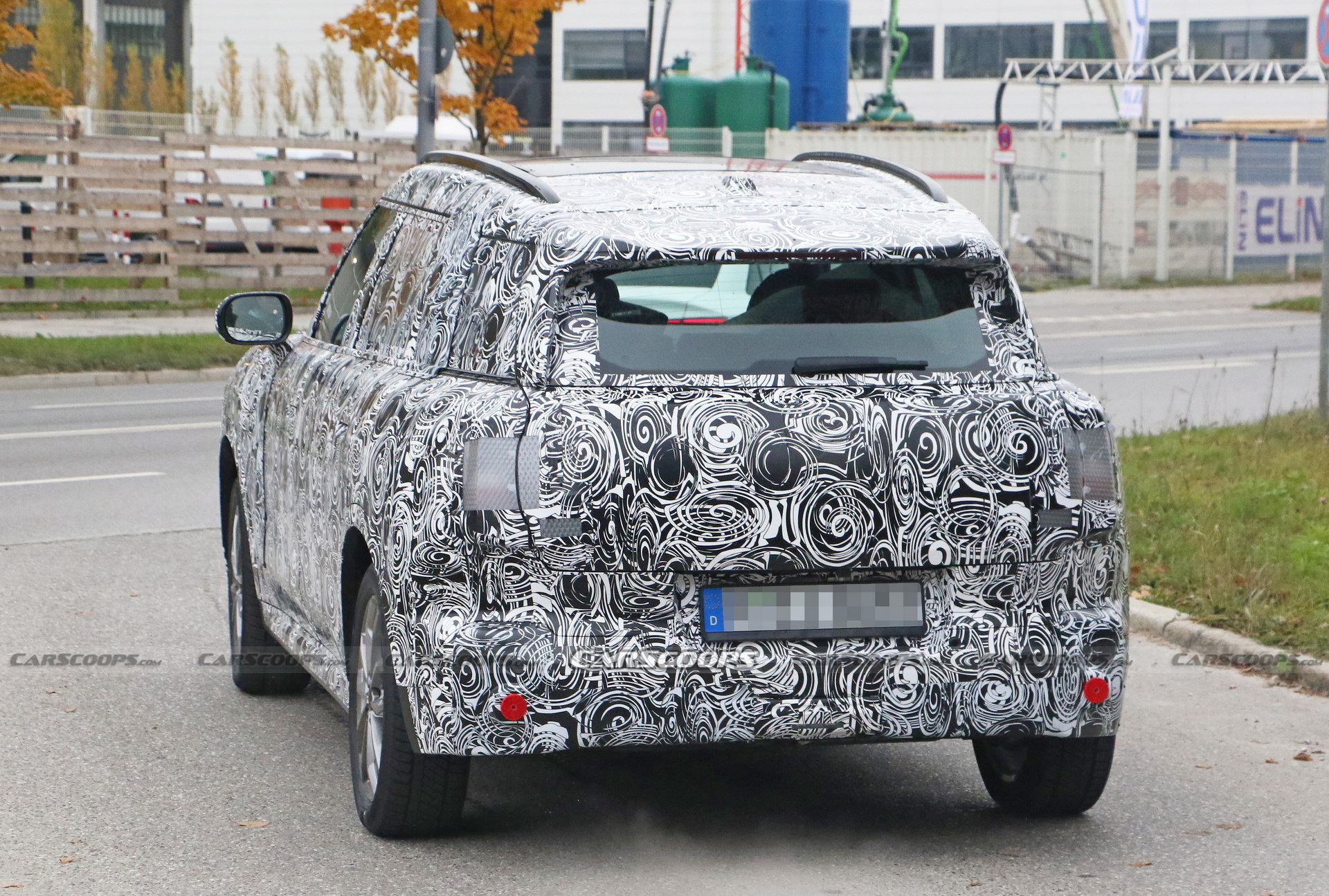 2024 MINI Countryman Makes Spy Debut Revealing Bigger Footprint
