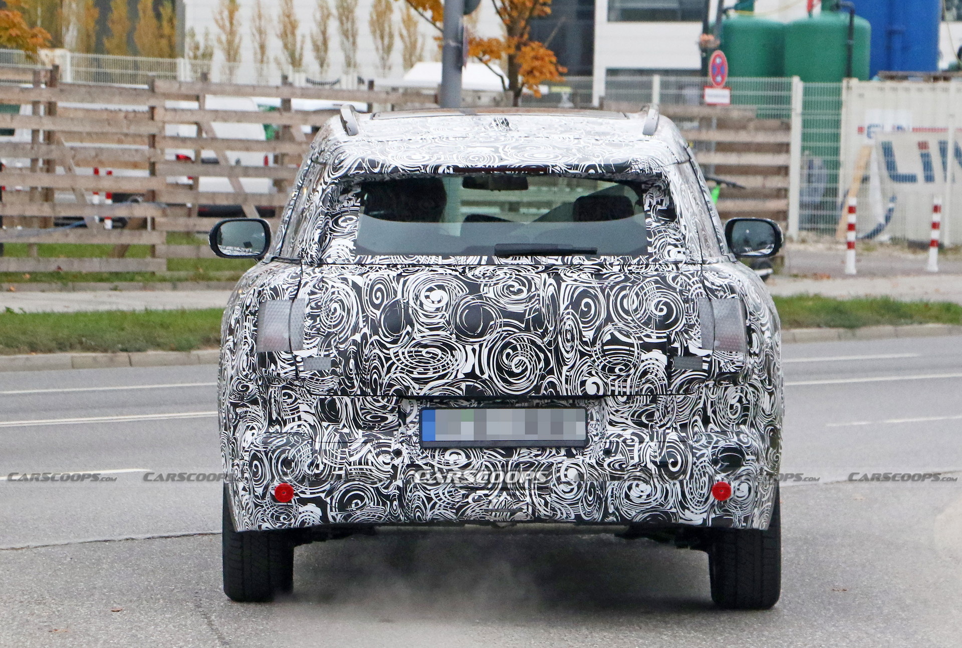 2024 MINI Countryman Makes Spy Debut Revealing Bigger Footprint