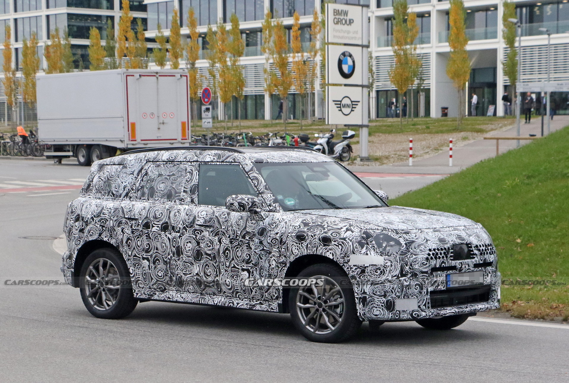 2024 MINI Countryman Makes Spy Debut Revealing Bigger Footprint
