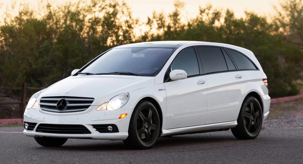  Never Miss Soccer Practice Again With This 503 HP Mercedes R63 AMG Minivan