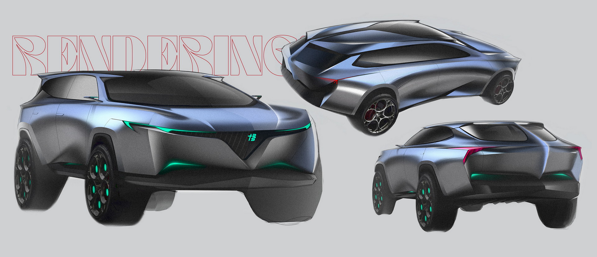 Alfa Romeo Vassago Is A Design Student’s Vision For A Luxury Electric SUV Sitting Above The Stelvio