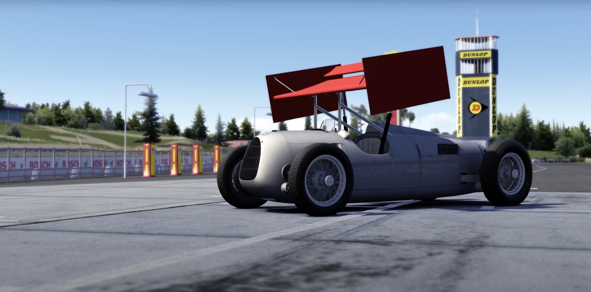Grand Prix Cars In The 1930s Were Built For Straight Line Speed – But What If They Had Wings?
