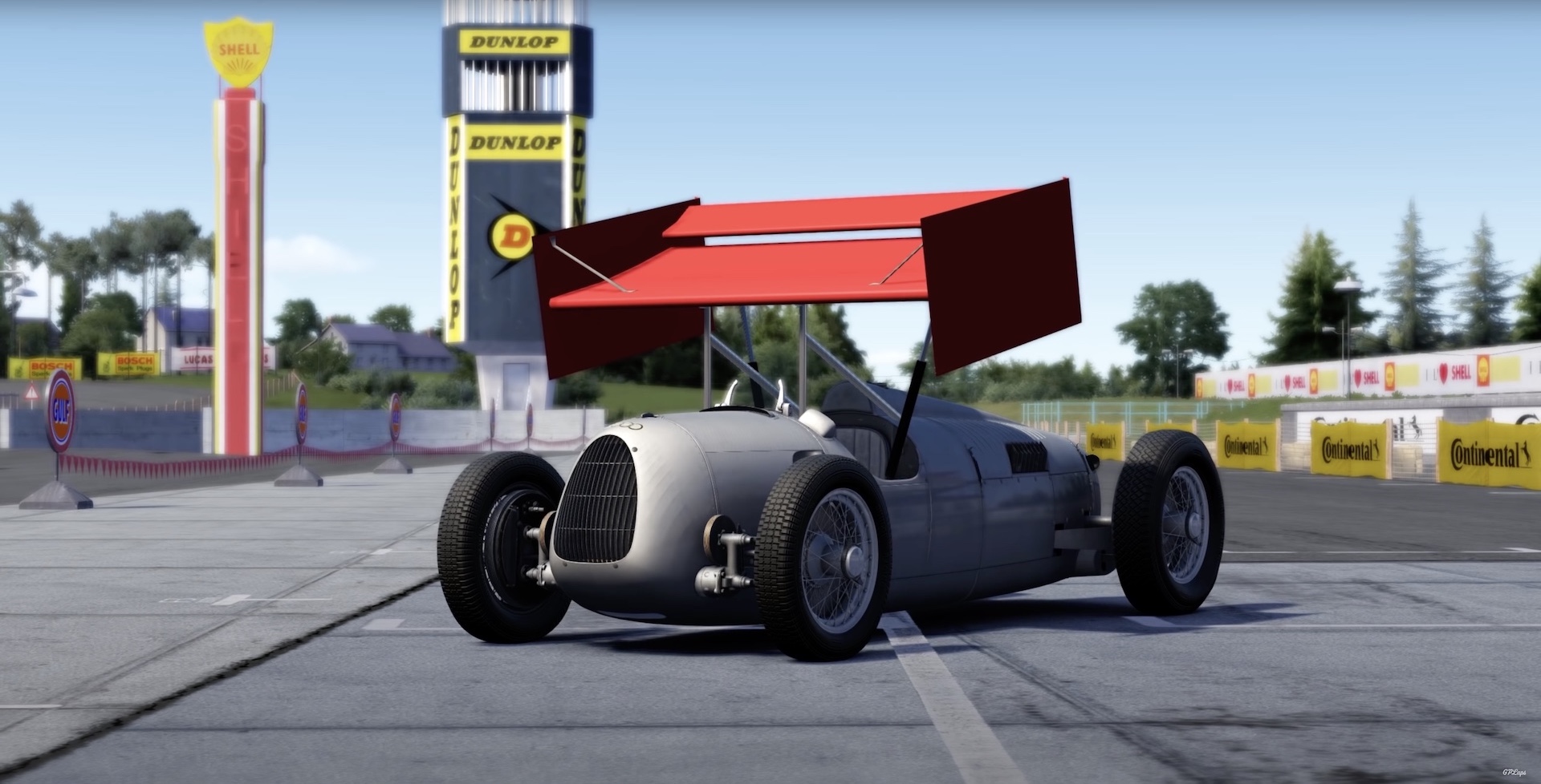 Grand Prix Cars In The 1930s Were Built For Straight Line Speed – But What If They Had Wings?