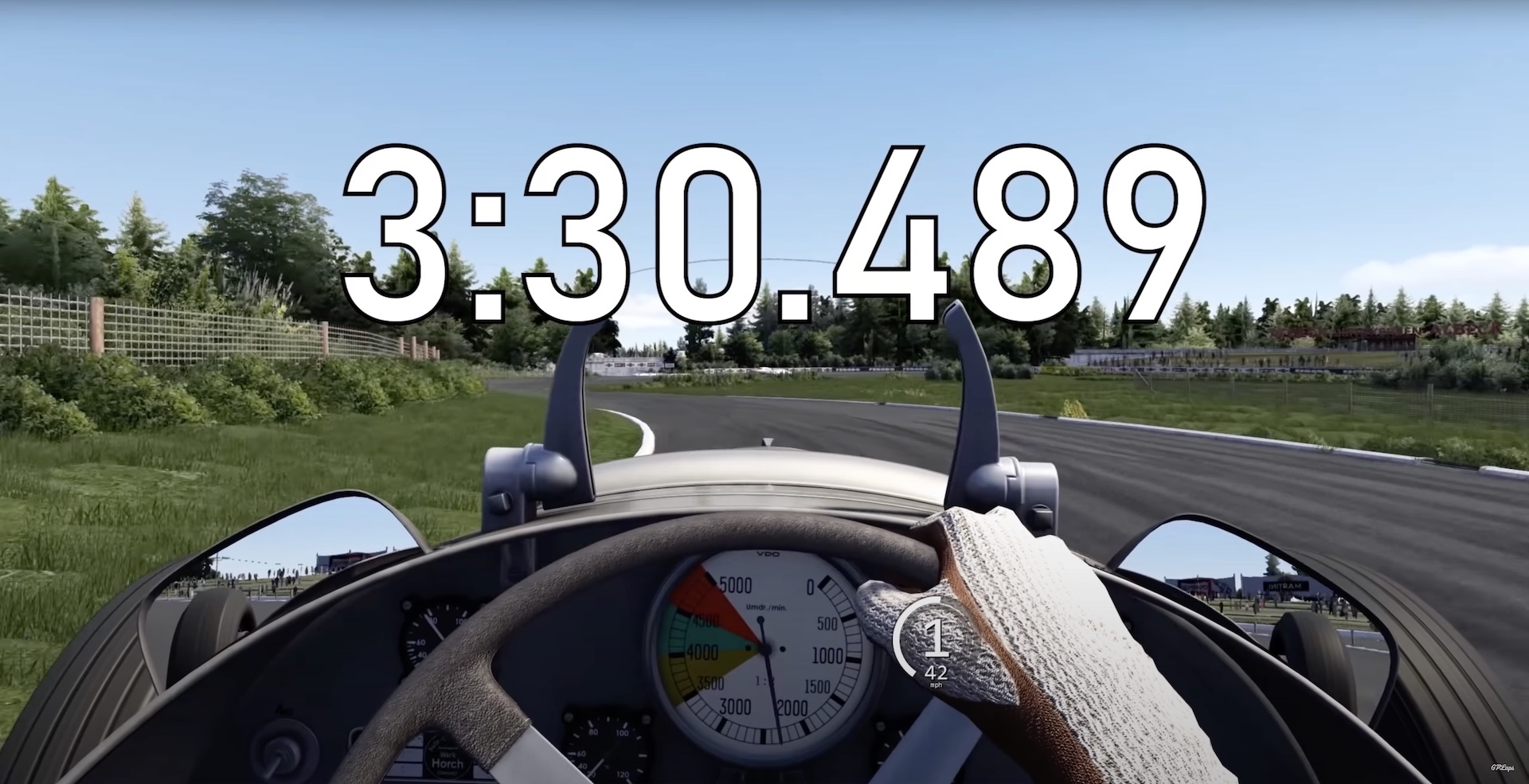 Grand Prix Cars In The 1930s Were Built For Straight Line Speed – But What If They Had Wings?