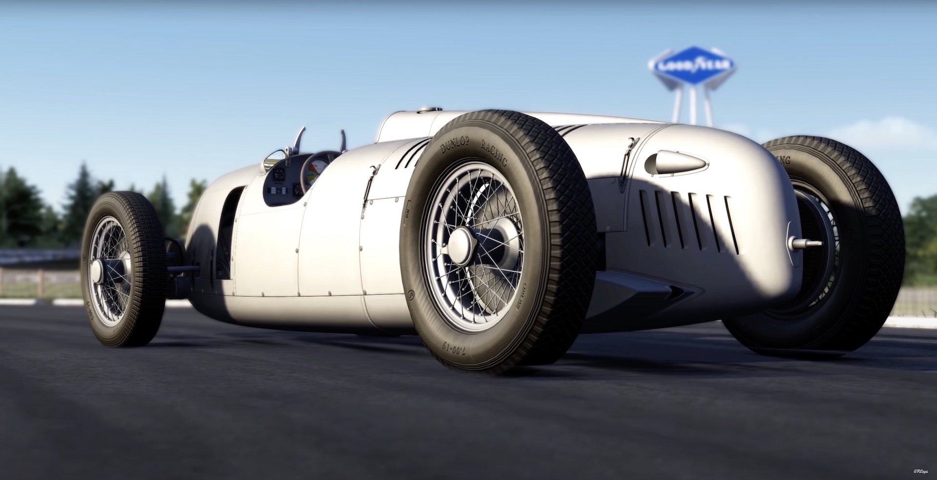 Grand Prix Cars In The 1930s Were Built For Straight Line Speed – But What If They Had Wings?