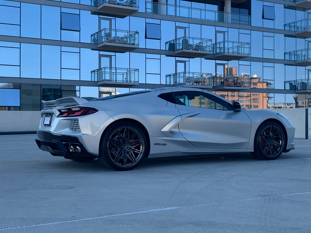 C8 Corvette Tuner Comes Up With “Two-Faced” Wheel Sets With A Different Design For Each Side