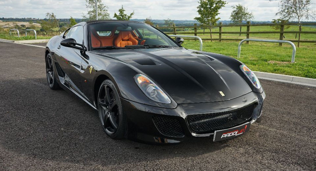 This Rare Ferrari 599 Aperta Has A Special Hermés Orange Interior