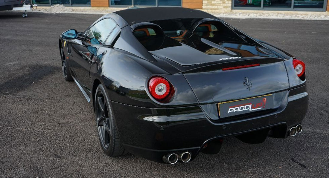 This Rare Ferrari 599 Aperta Has A Special Hermés Orange Interior