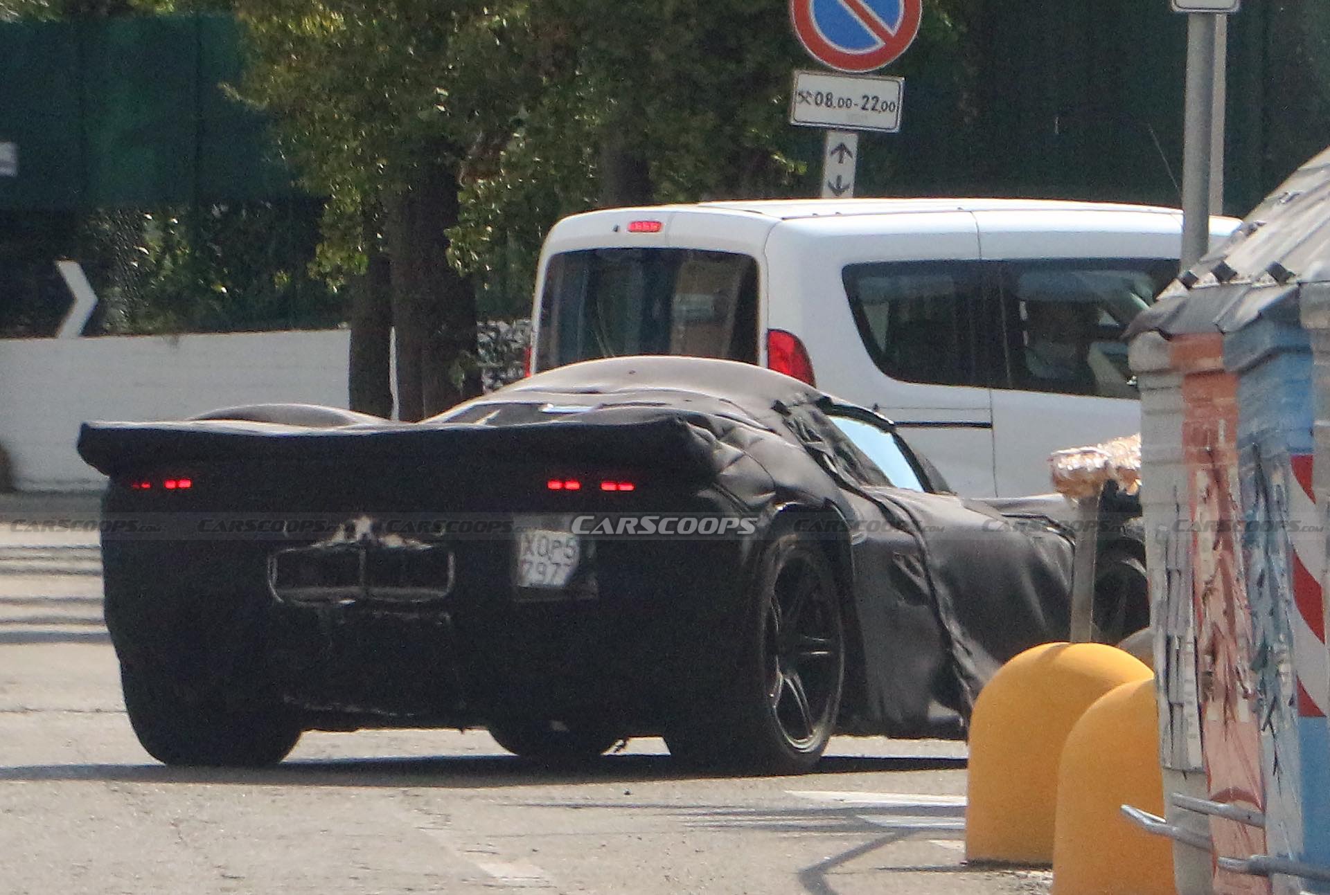 Retro-Look Ferrari V12 Hypercar Spotted Again Ahead Of November Launch