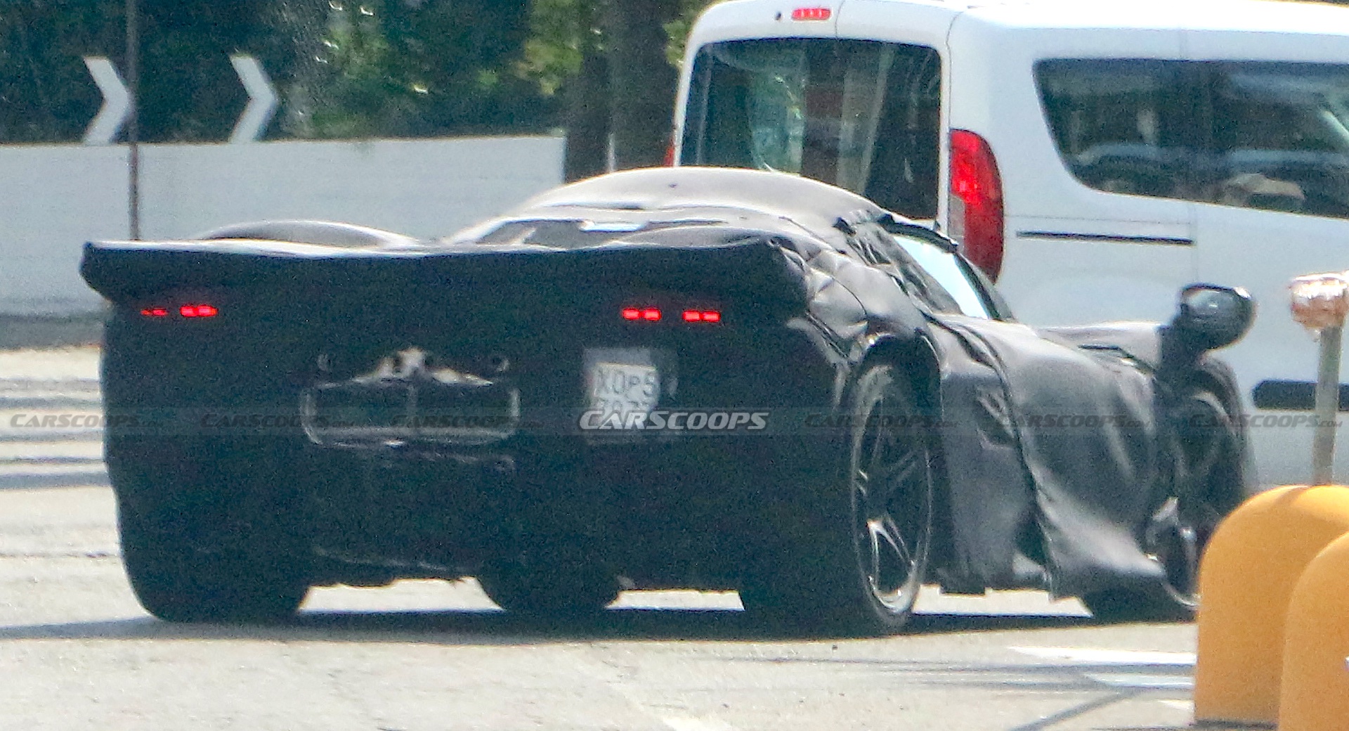 Retro-Look Ferrari V12 Hypercar Spotted Again Ahead Of November Launch