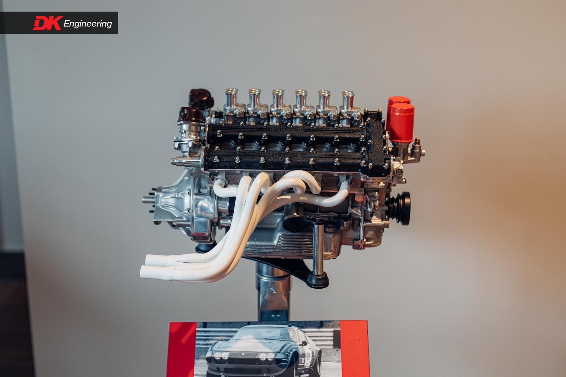 Each Of These 1/3 Scale Ferrari Engines Built Like The Real Ones Takes Over A Year To Create