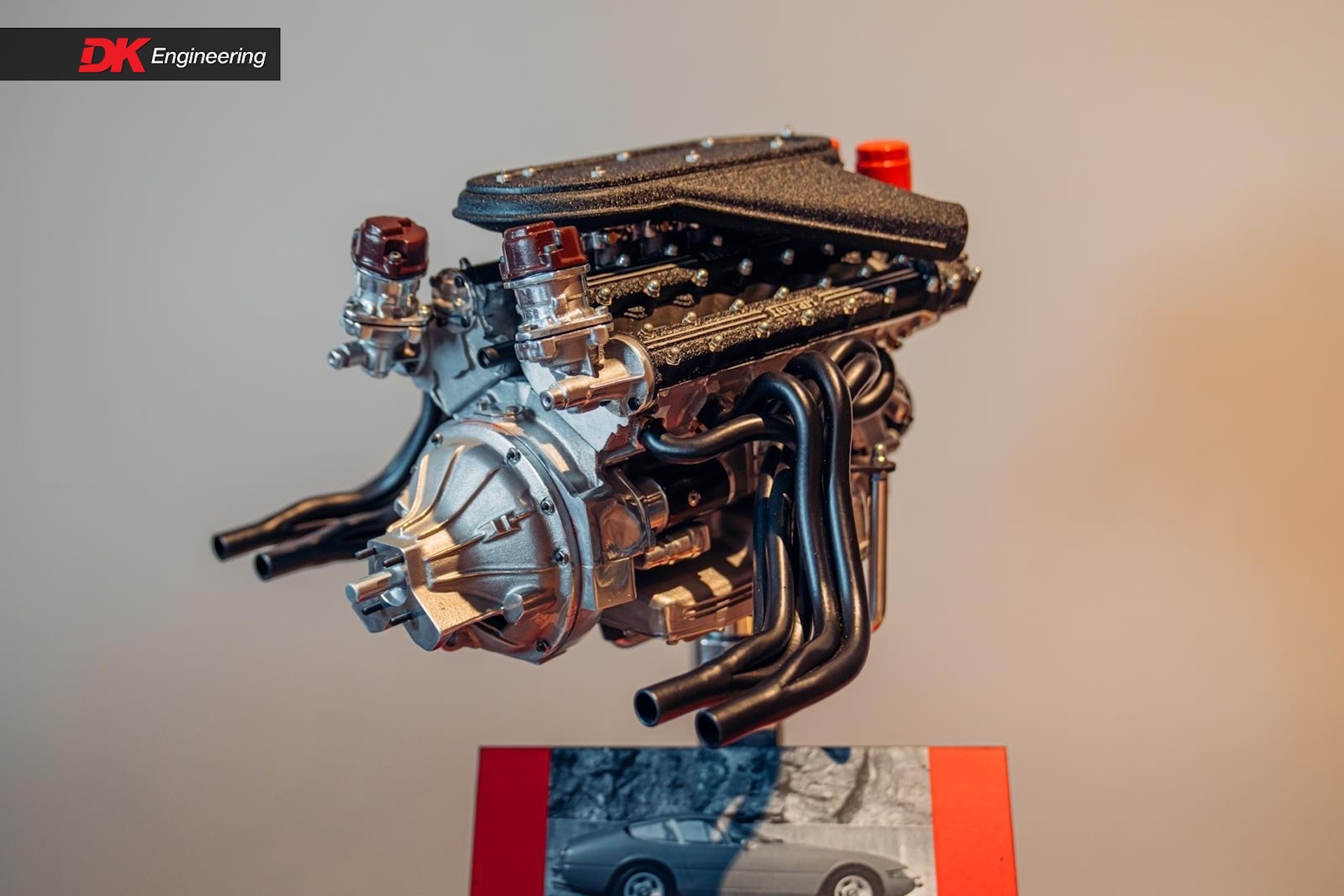 Each Of These 1/3 Scale Ferrari Engines Built Like The Real Ones Takes Over A Year To Create