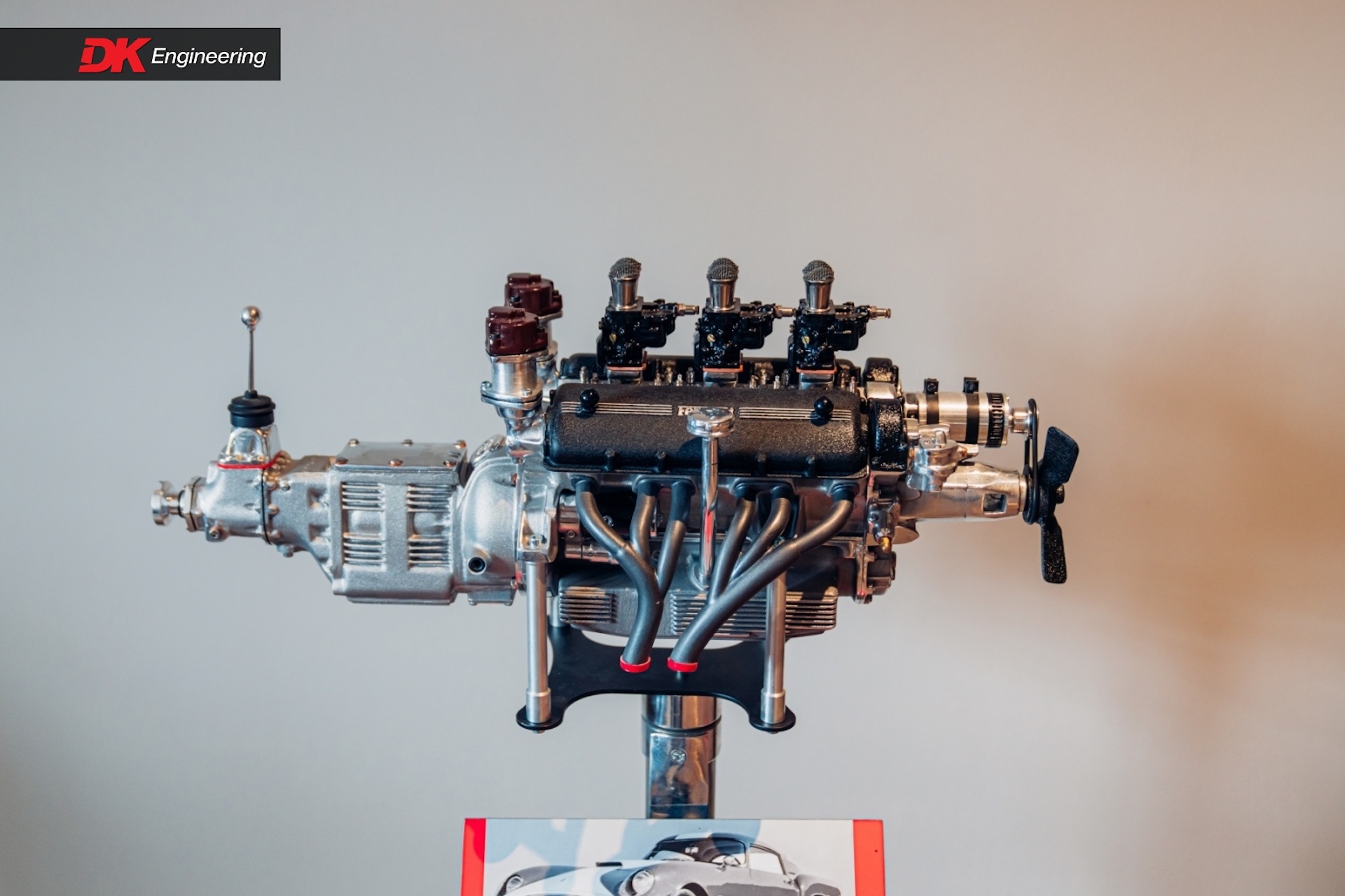 Each Of These 1/3 Scale Ferrari Engines Built Like The Real Ones Takes Over A Year To Create