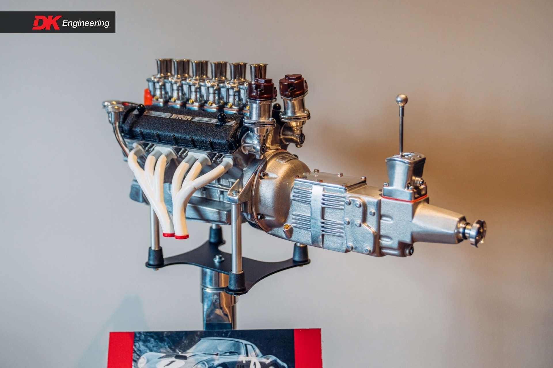 Each Of These 1/3 Scale Ferrari Engines Built Like The Real Ones Takes Over A Year To Create