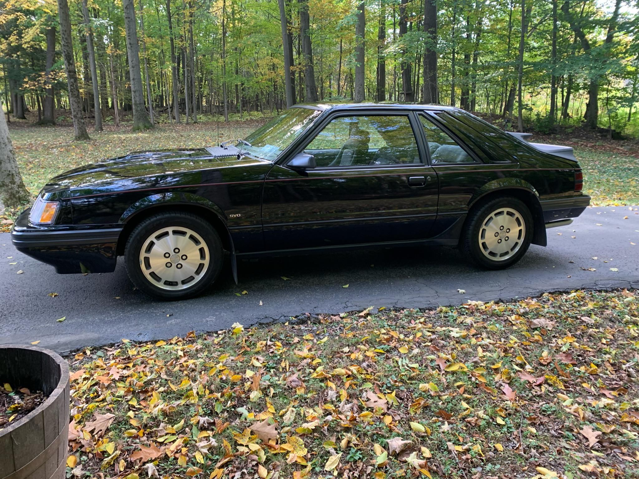 This 1986 Ford Mustang SVO Is An 1-Owner Car With Just 18,000 Miles On The Clock