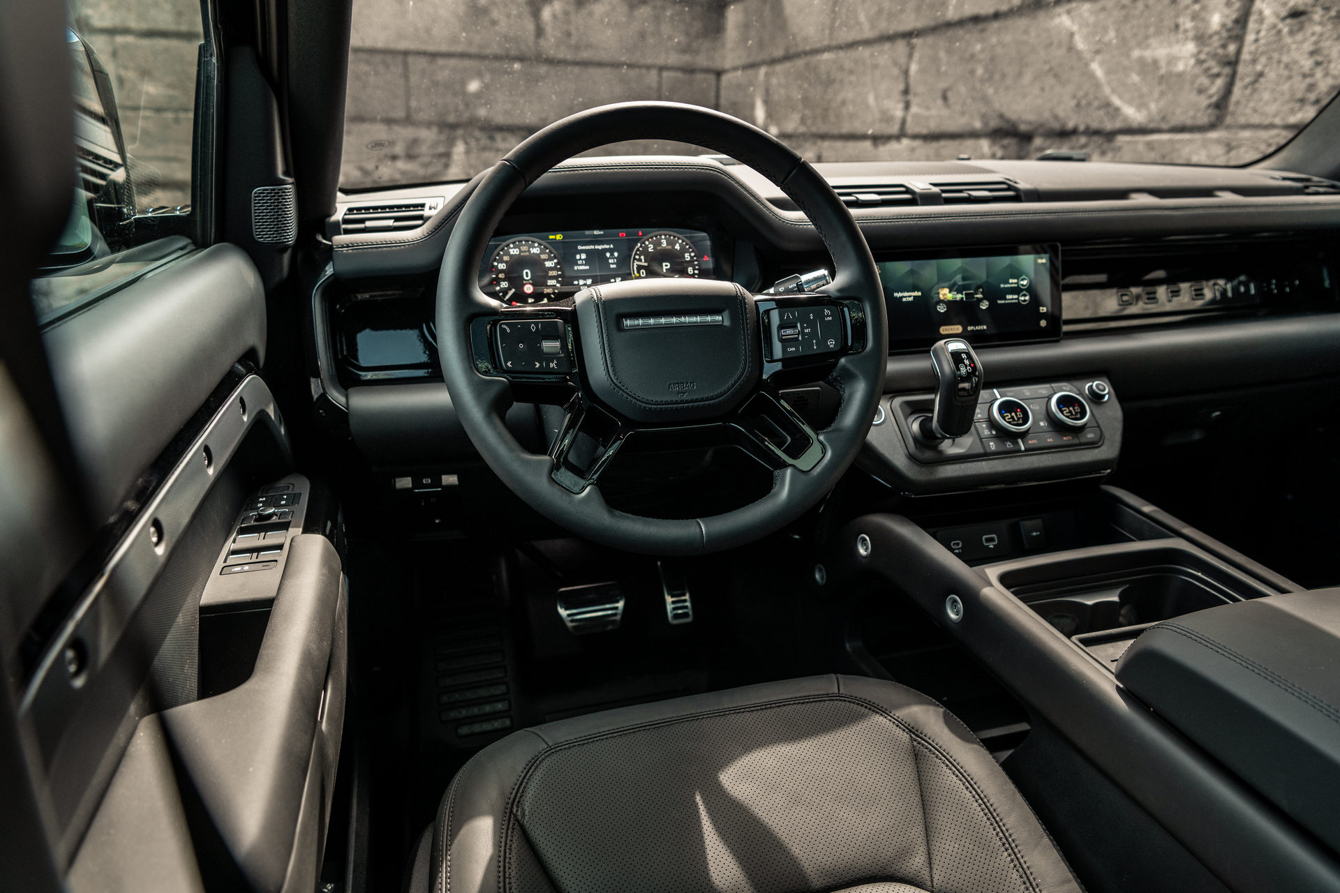 Heritage Customs Dresses The Land Rover Defender In All-Black Tuxedo