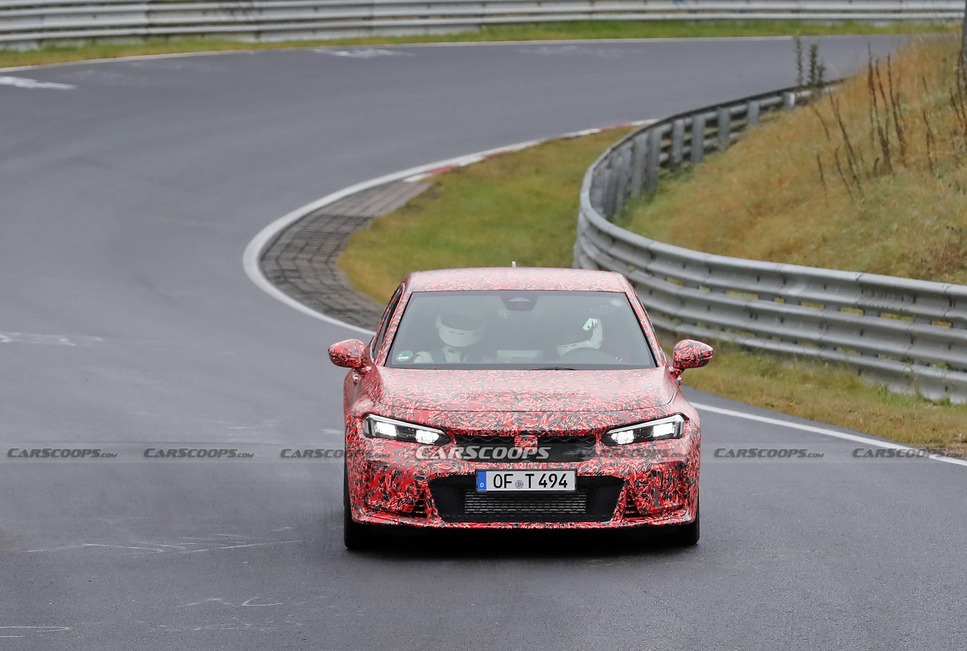 2022 Honda Civic Type R Hits The Nurburgring, Probably Has A Lap Record In Mind