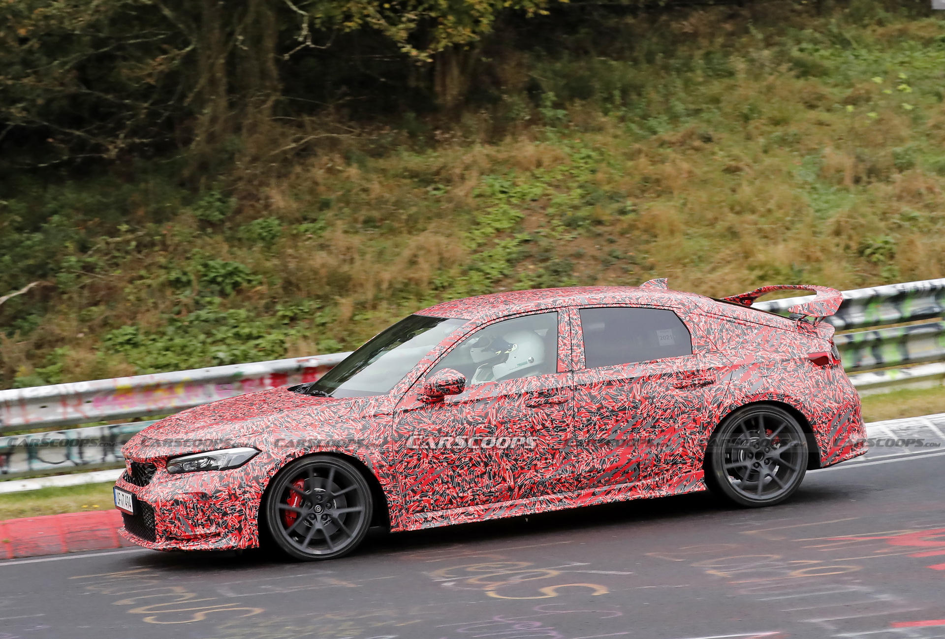 2022 Honda Civic Type R Hits The Nurburgring, Probably Has A Lap Record In Mind
