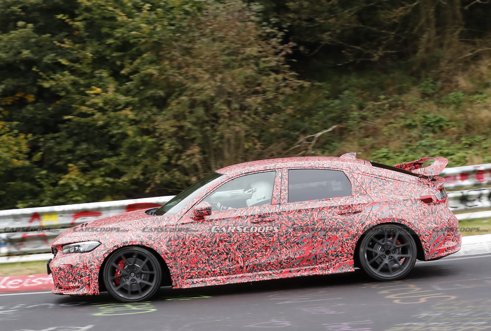 2022 Honda Civic Type R Hits The Nurburgring, Probably Has A Lap Record In Mind