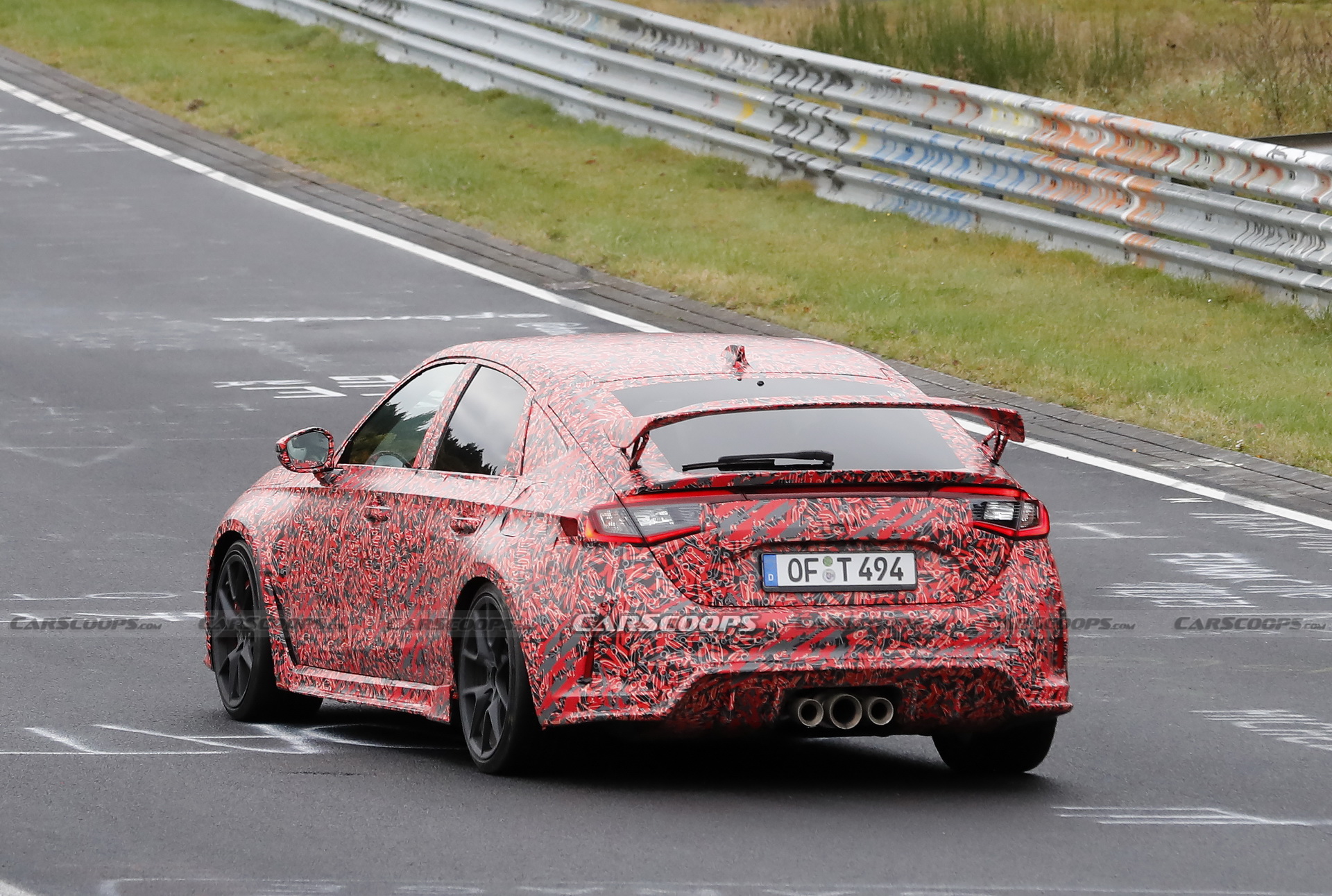 2022 Honda Civic Type R Hits The Nurburgring, Probably Has A Lap Record In Mind