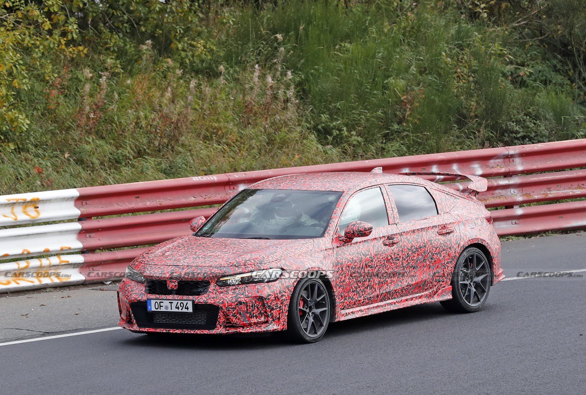 2022 Honda Civic Type R Hits The Nurburgring, Probably Has A Lap Record In Mind