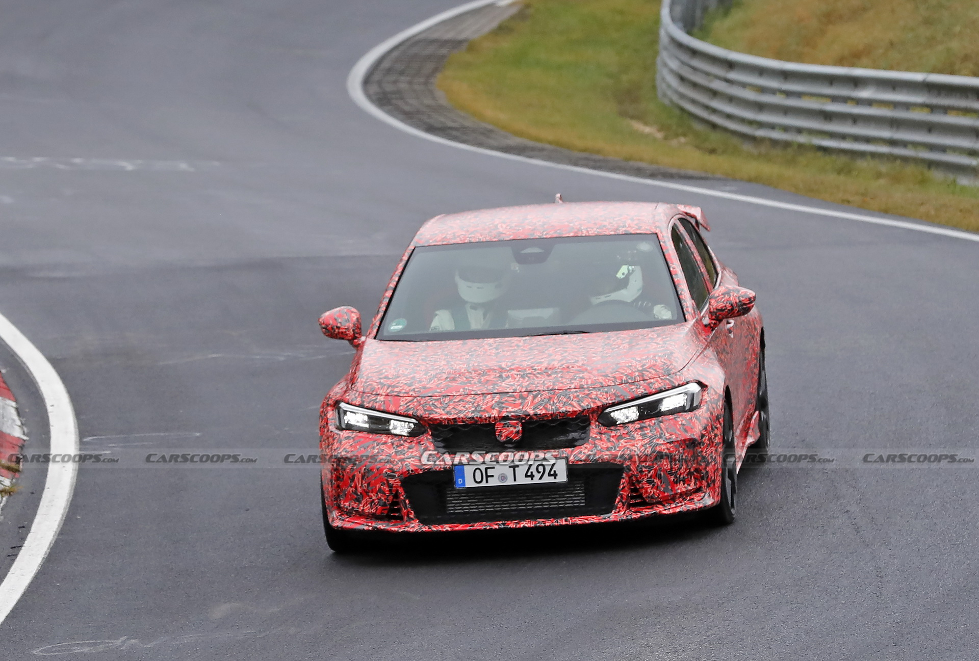 2022 Honda Civic Type R Hits The Nurburgring, Probably Has A Lap Record In Mind