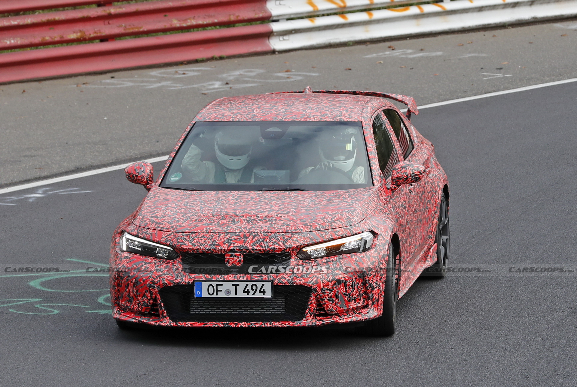 2022 Honda Civic Type R Hits The Nurburgring, Probably Has A Lap Record In Mind
