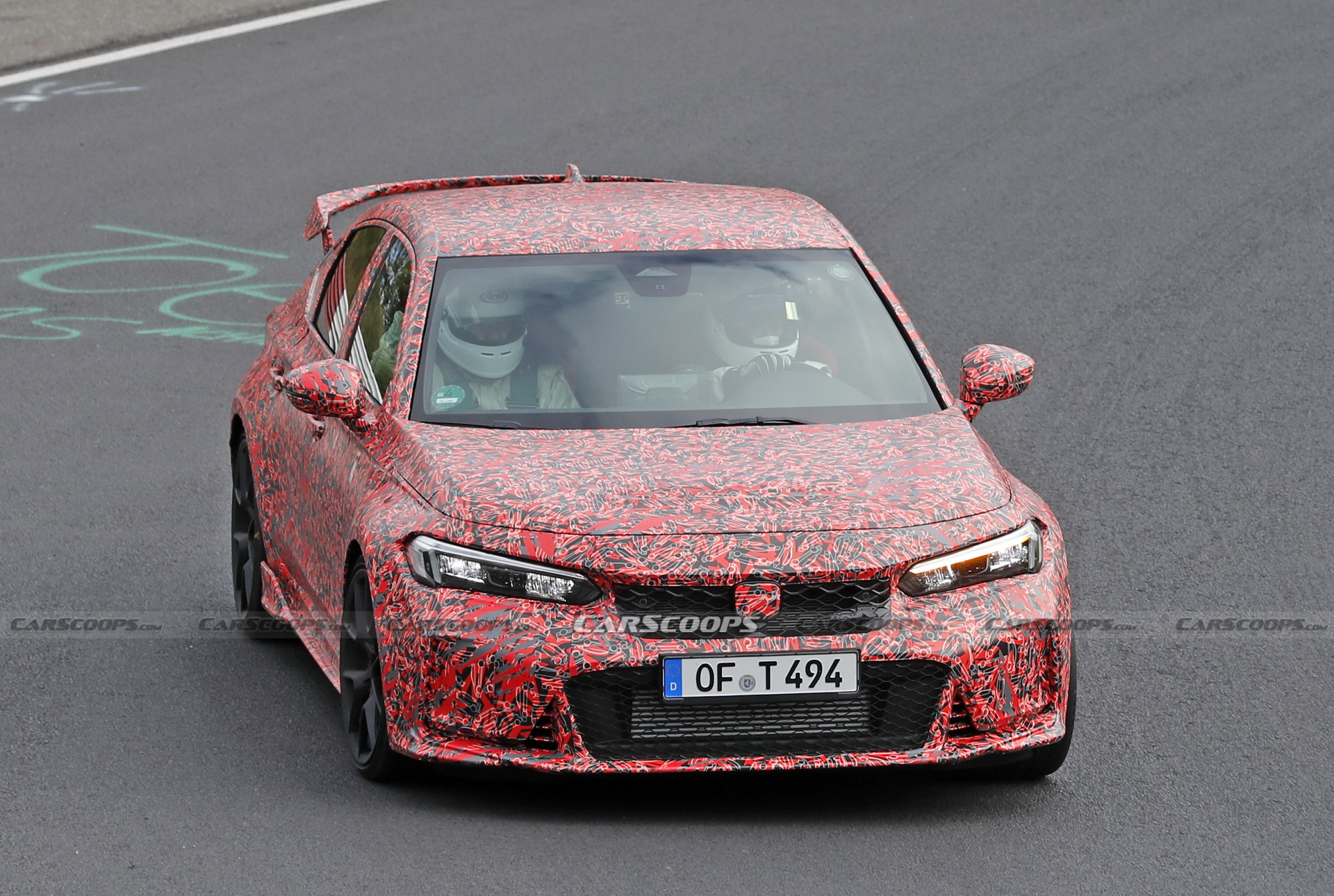 2022 Honda Civic Type R Hits The Nurburgring, Probably Has A Lap Record In Mind