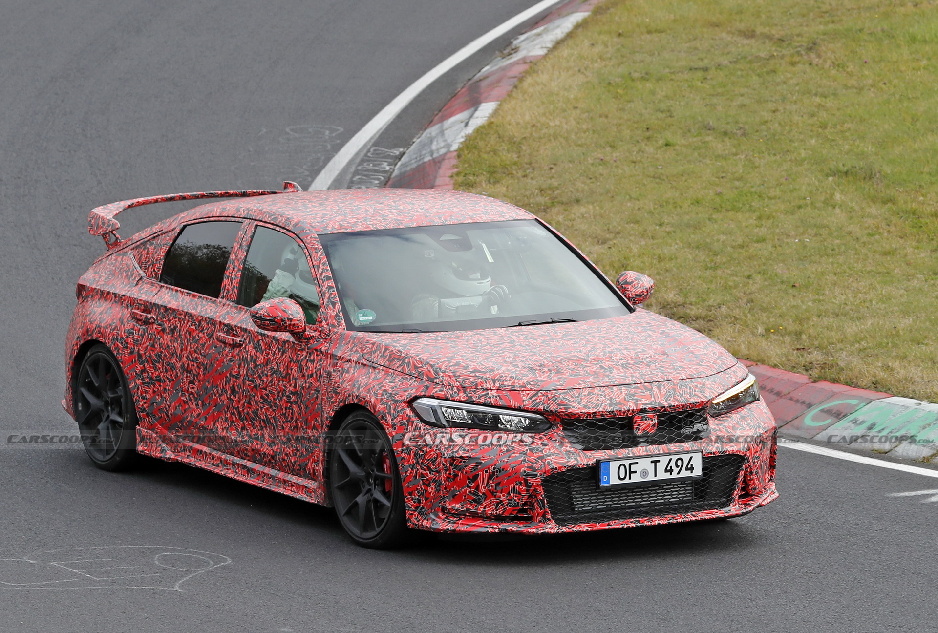 2022 Honda Civic Type R Hits The Nurburgring, Probably Has A Lap Record In Mind