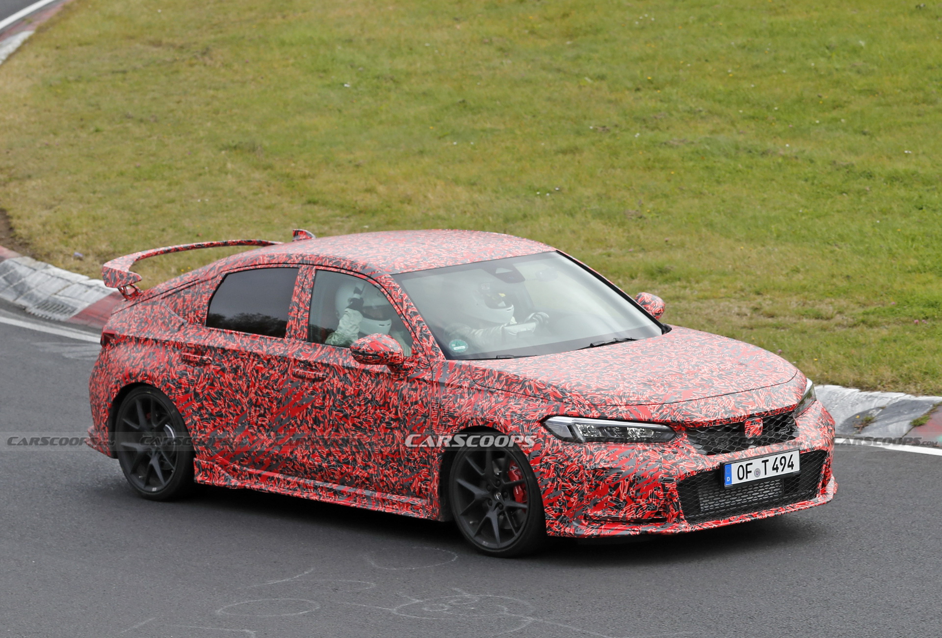 2022 Honda Civic Type R Hits The Nurburgring, Probably Has A Lap Record In Mind