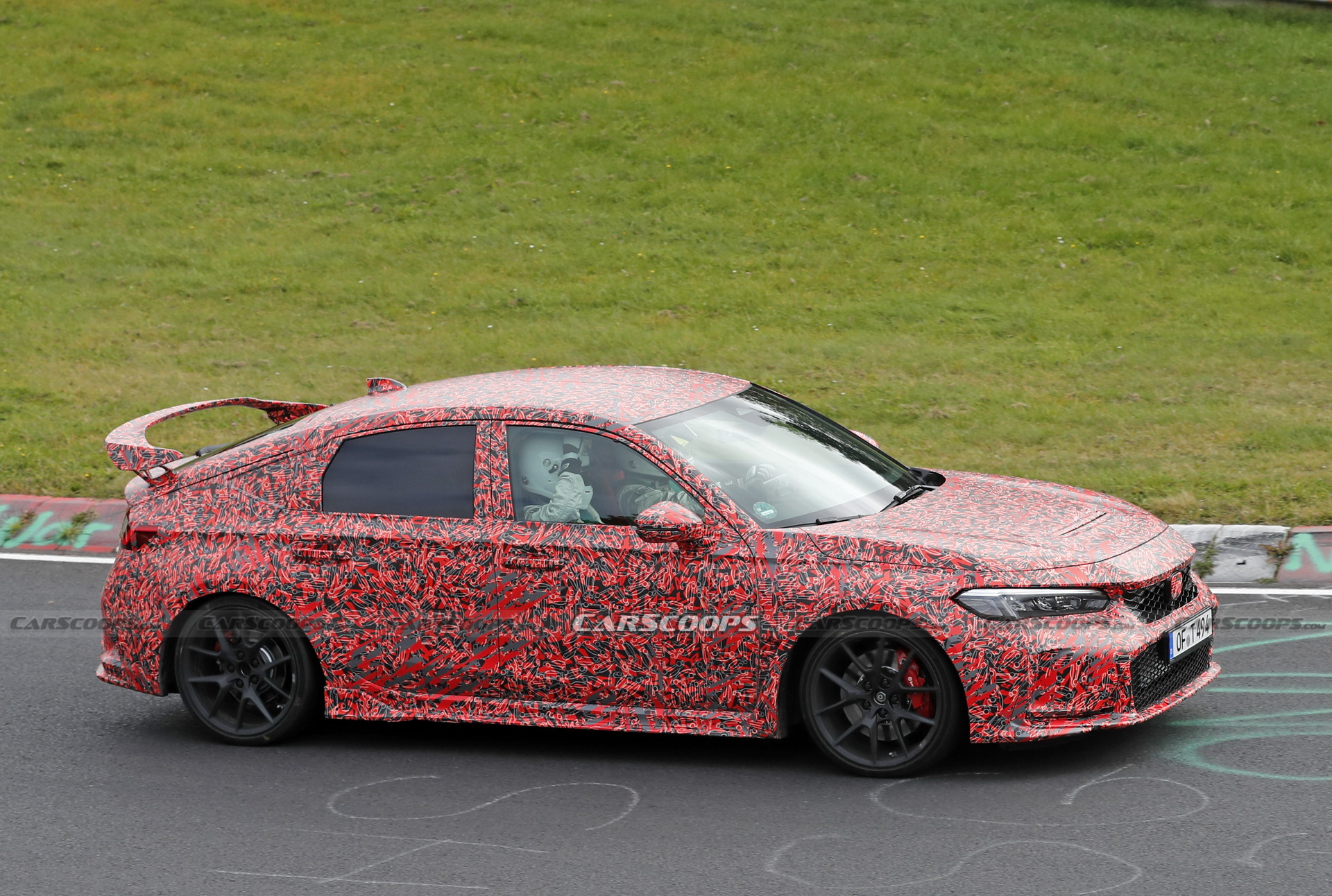 2022 Honda Civic Type R Hits The Nurburgring, Probably Has A Lap Record In Mind
