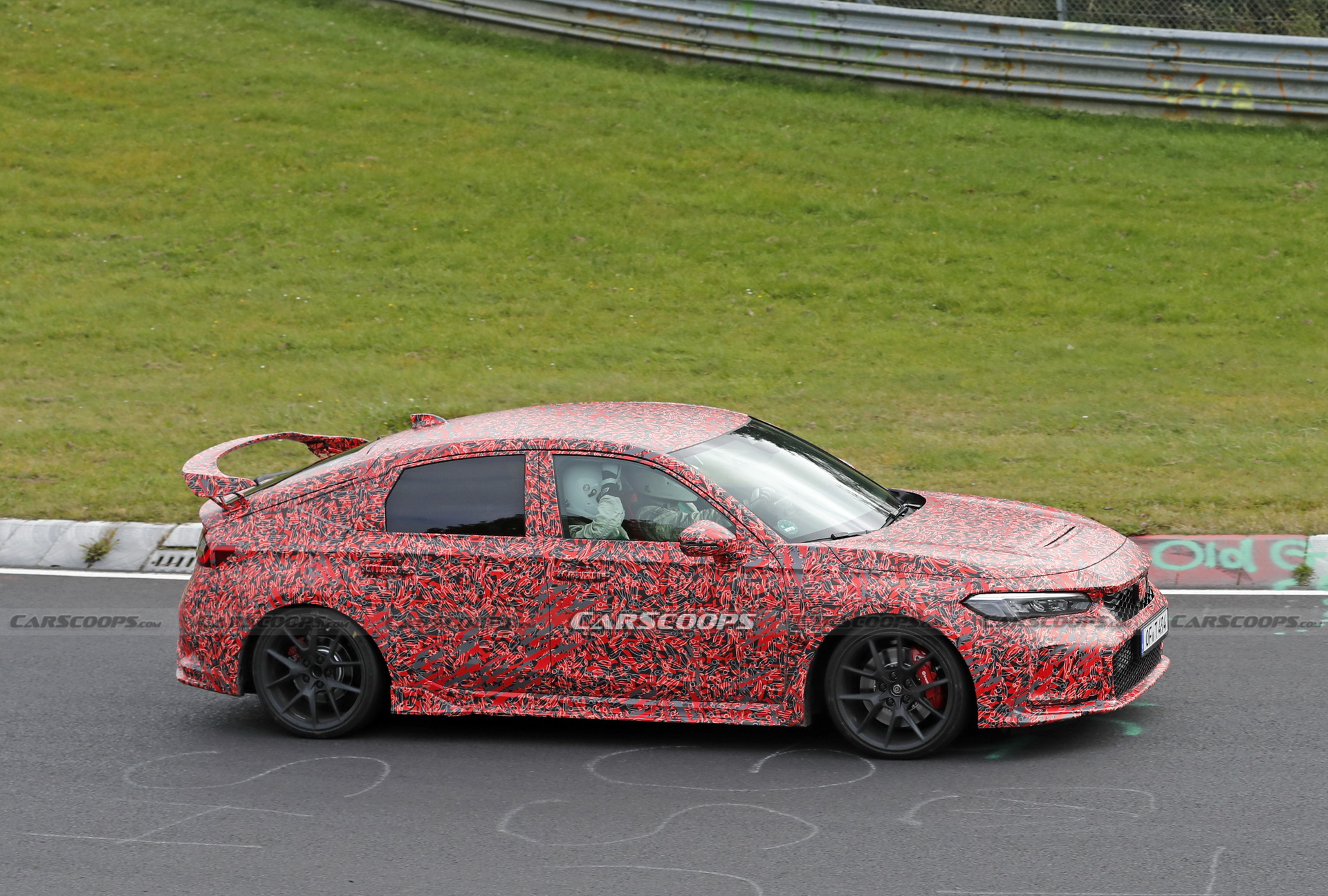 2022 Honda Civic Type R Hits The Nurburgring, Probably Has A Lap Record In Mind