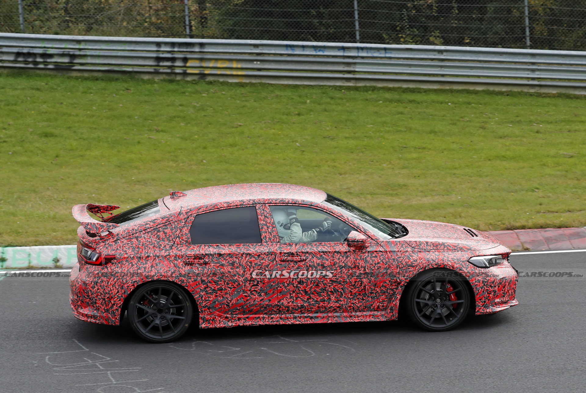 2022 Honda Civic Type R Hits The Nurburgring, Probably Has A Lap Record In Mind