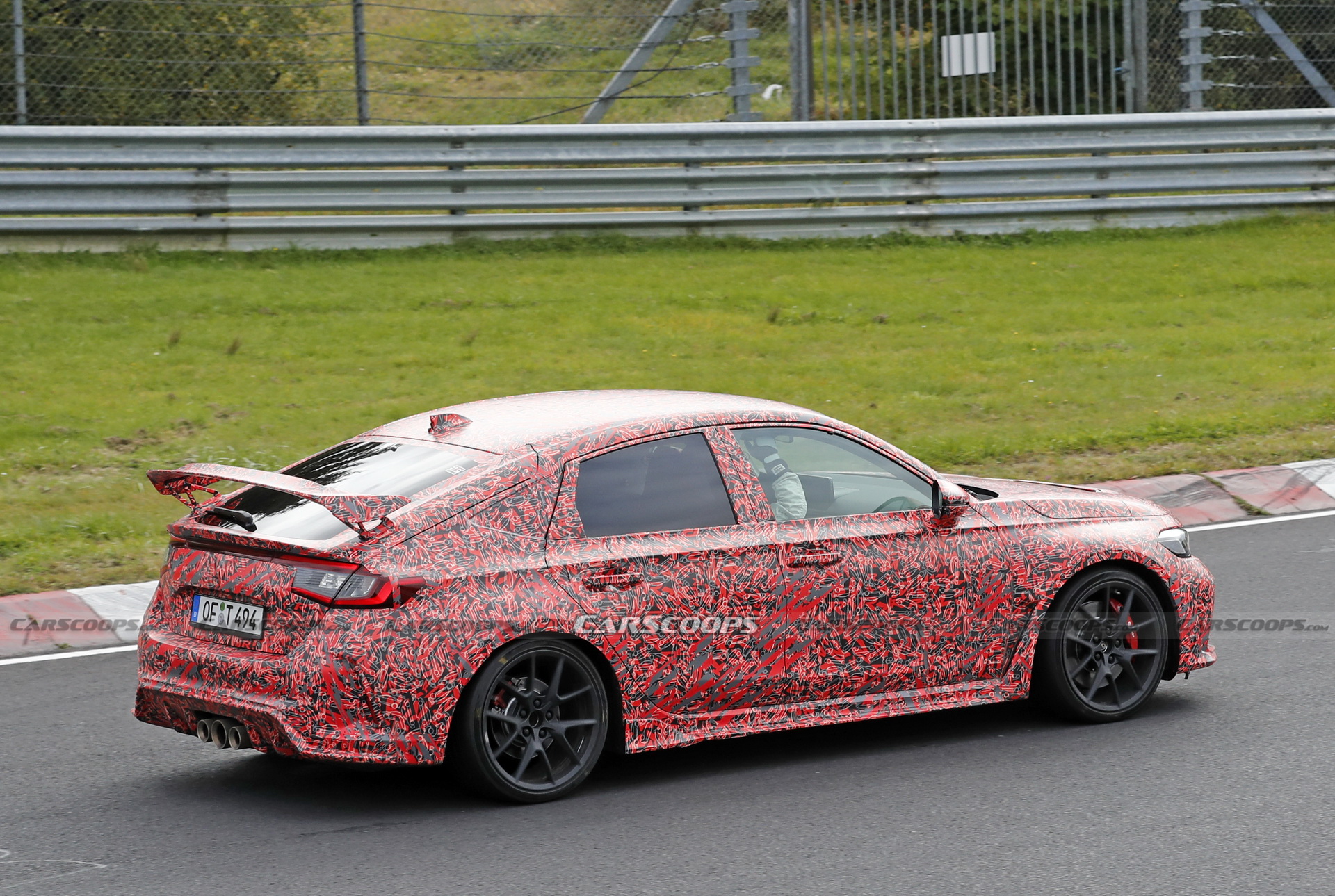 2022 Honda Civic Type R Hits The Nurburgring, Probably Has A Lap Record In Mind