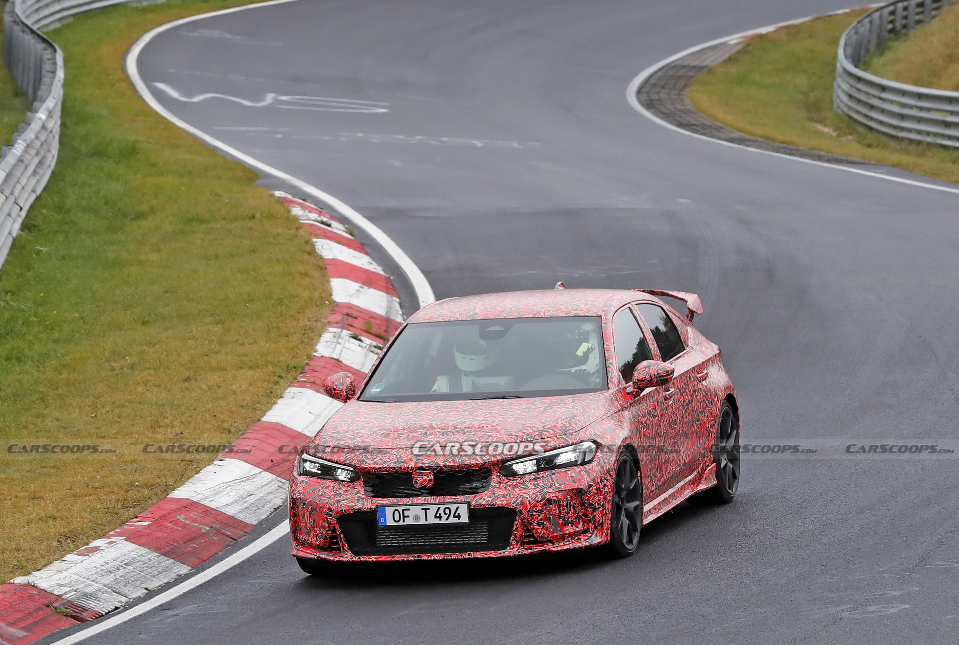 2022 Honda Civic Type R Hits The Nurburgring, Probably Has A Lap Record In Mind