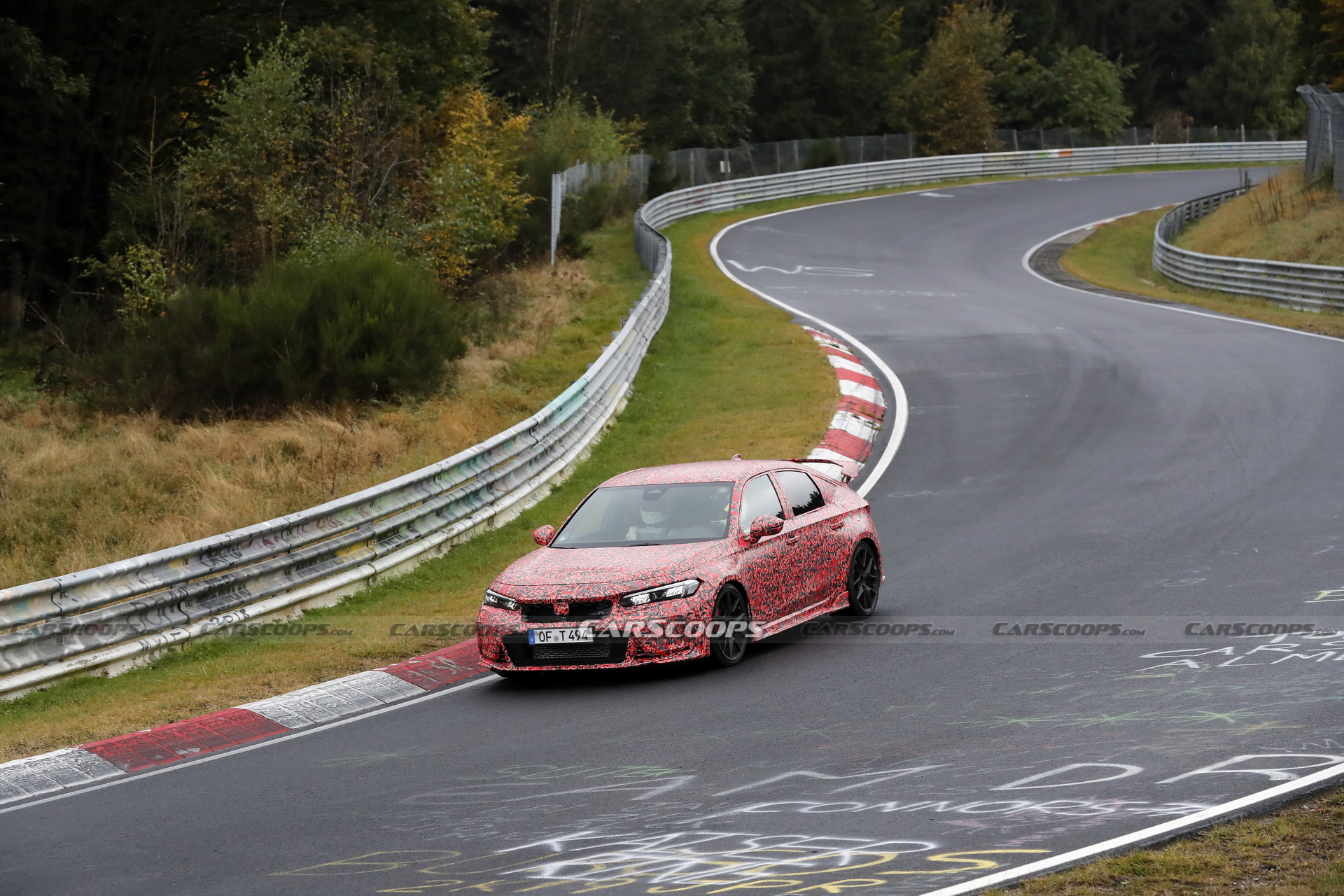 2022 Honda Civic Type R Hits The Nurburgring, Probably Has A Lap Record In Mind