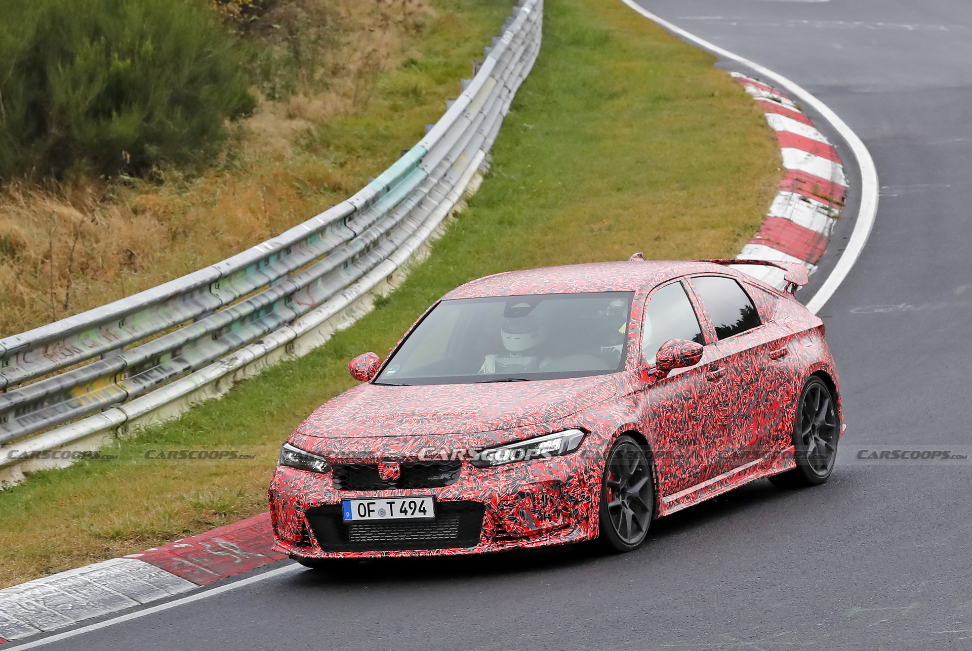 2022 Honda Civic Type R Hits The Nurburgring, Probably Has A Lap Record In Mind