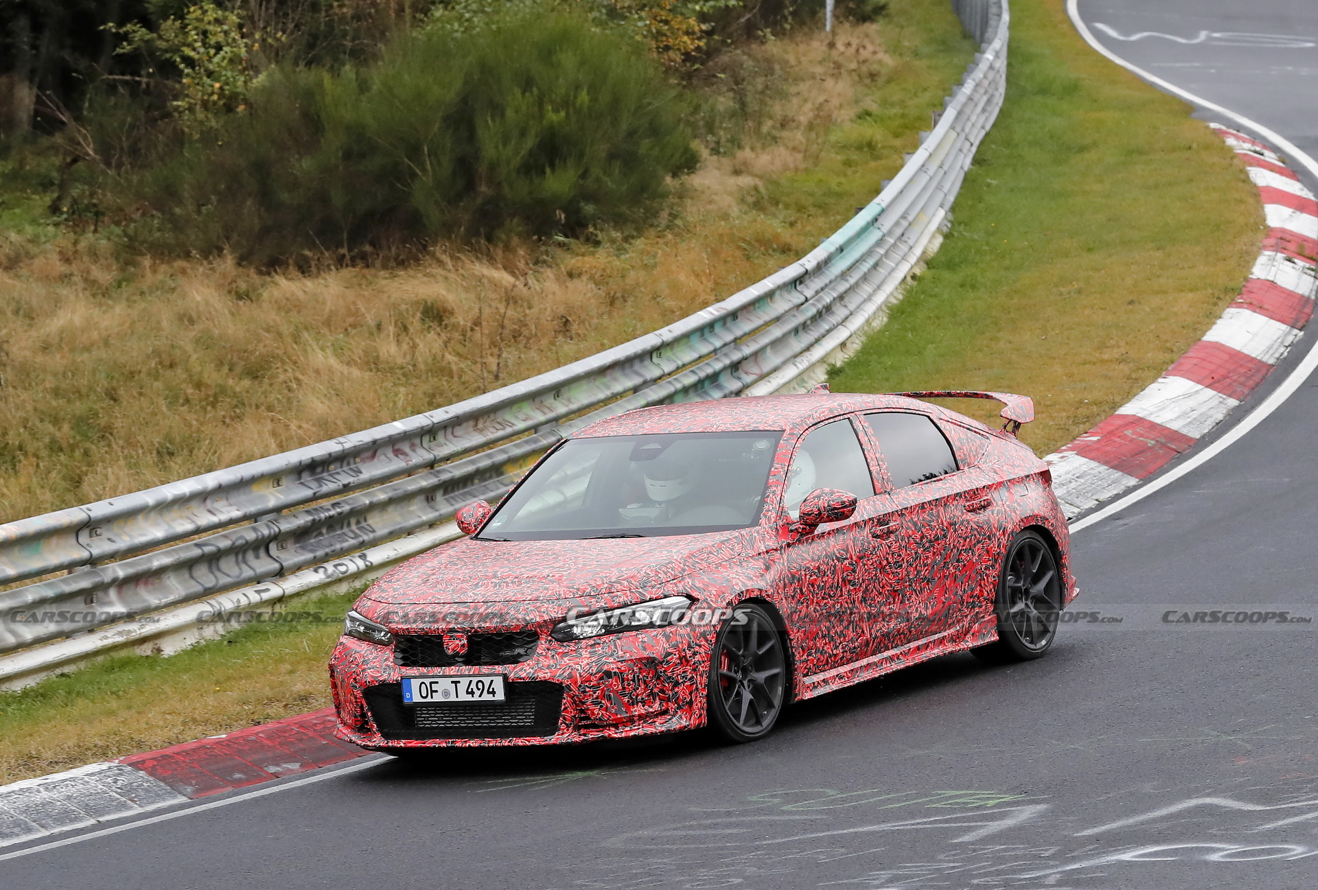 2022 Honda Civic Type R Hits The Nurburgring, Probably Has A Lap Record In Mind