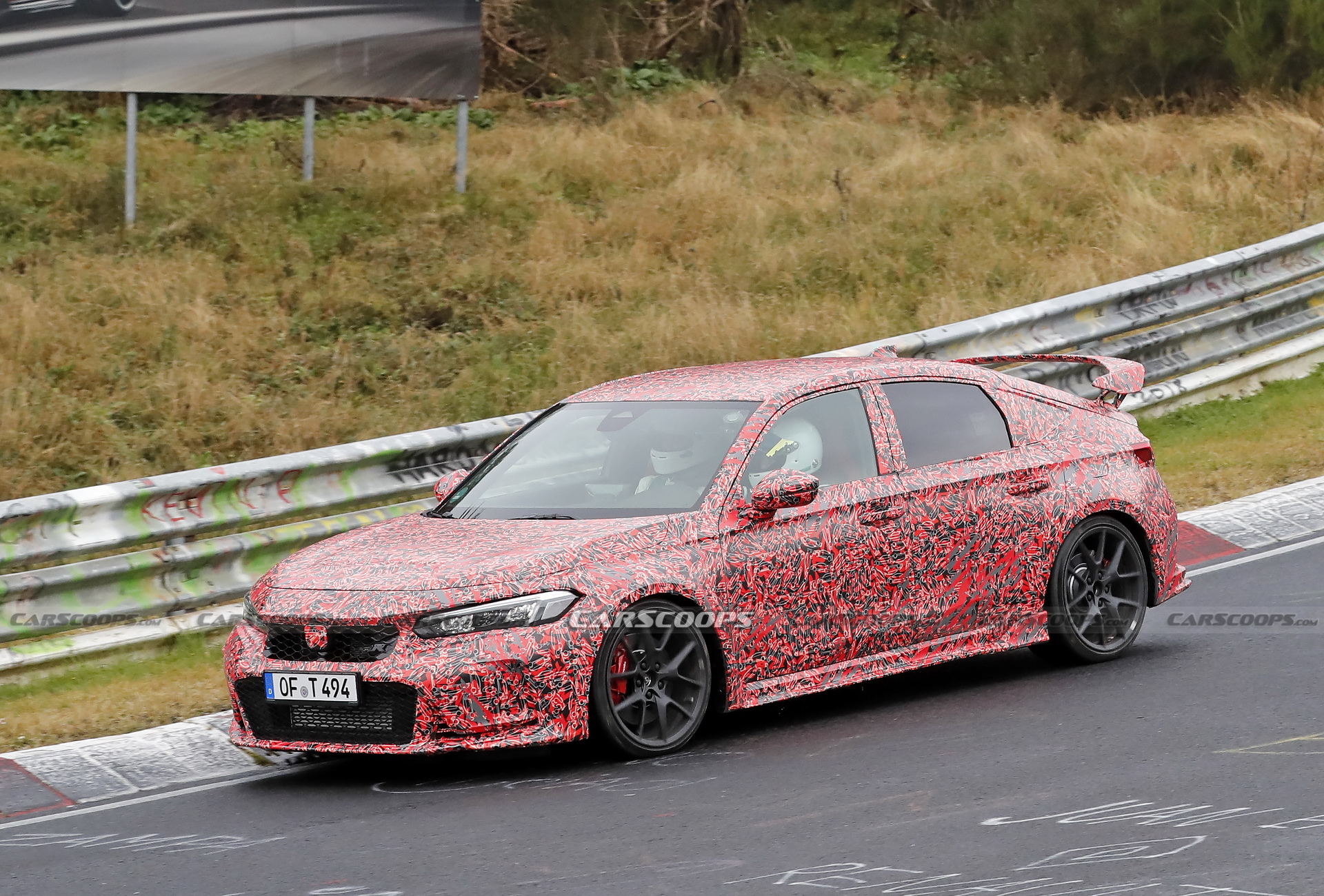 2022 Honda Civic Type R Hits The Nurburgring, Probably Has A Lap Record In Mind