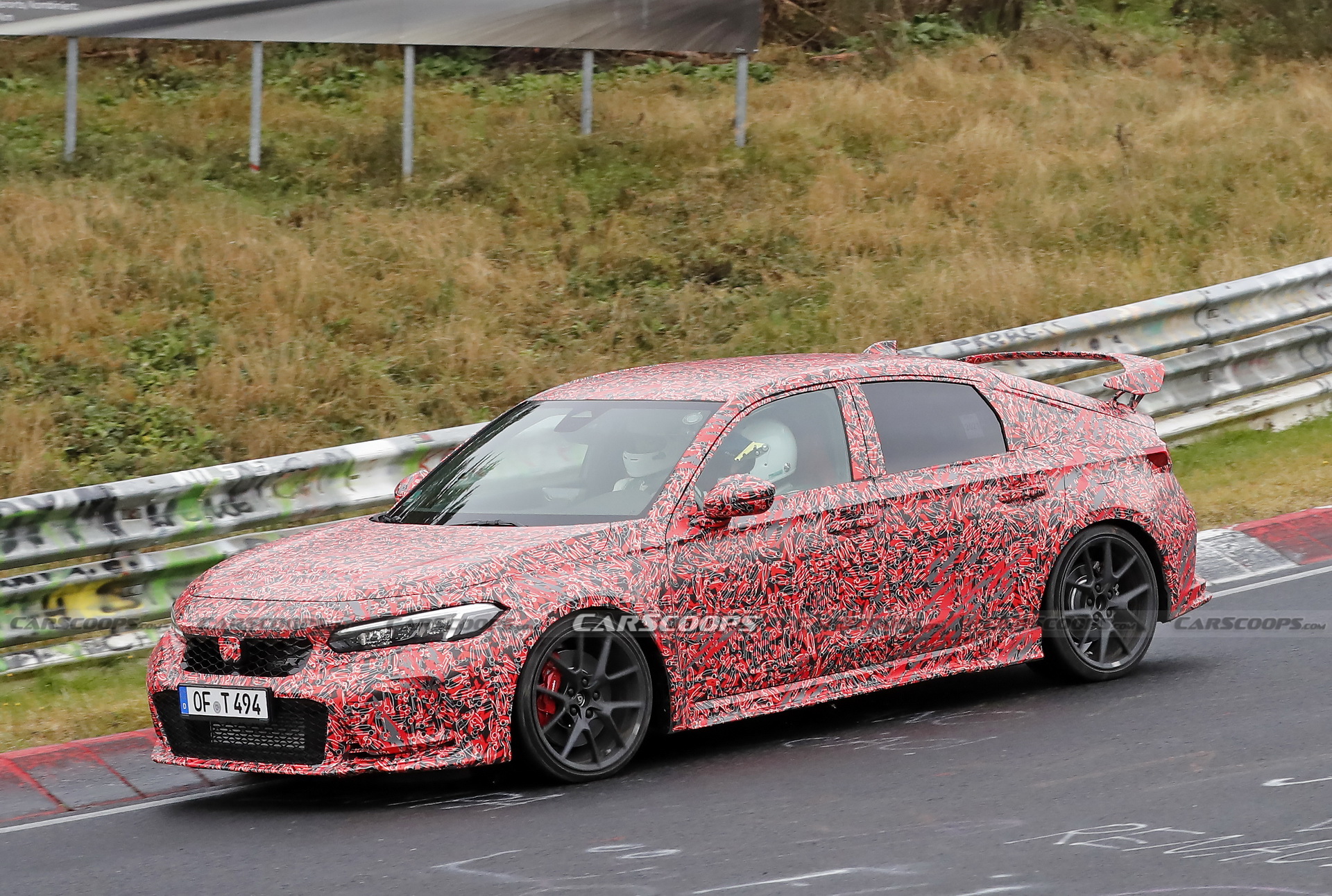 2022 Honda Civic Type R Hits The Nurburgring, Probably Has A Lap Record In Mind