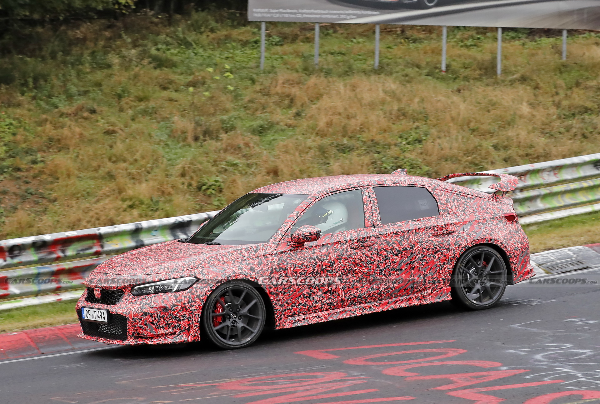 2022 Honda Civic Type R Hits The Nurburgring, Probably Has A Lap Record In Mind
