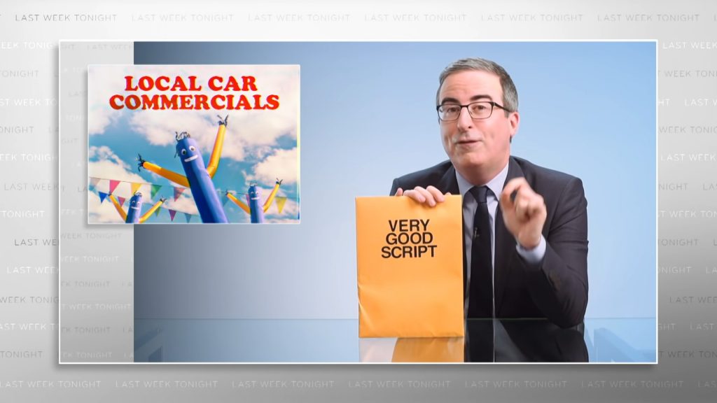 Brave Minnesota Ford Dealership Agrees To Produce Ad Written By John Oliver Sight Unseen